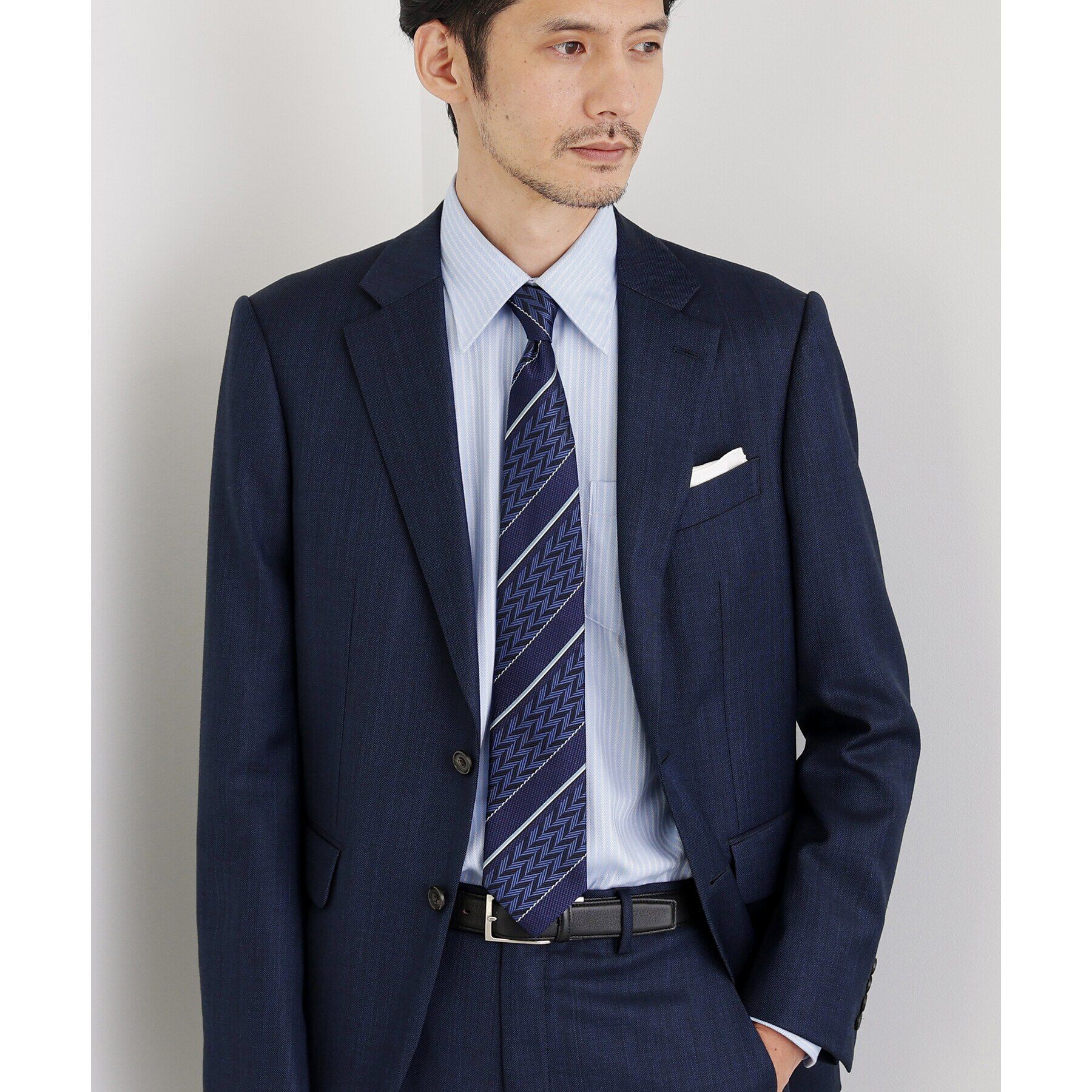 TAKEO KIKUCHI「【THE FLAGSHIP】矢絣ストライプ　ネクタイ」|ネクタイ・蝶ネクタイ|