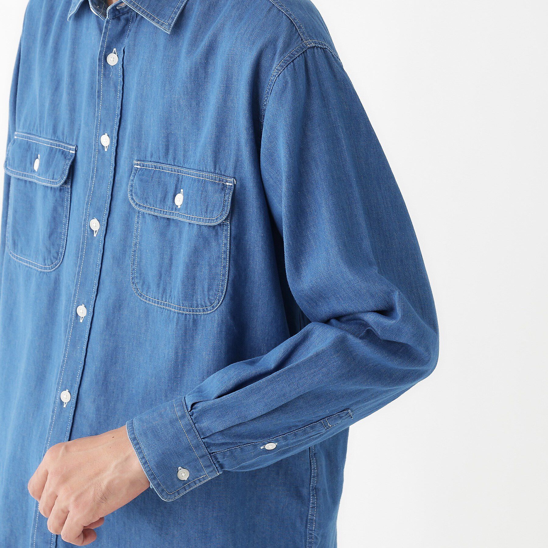 TAKEO KIKUCHI「【THE FLAGSHIP】デニムシャツ」|シャツ・ブラウス|