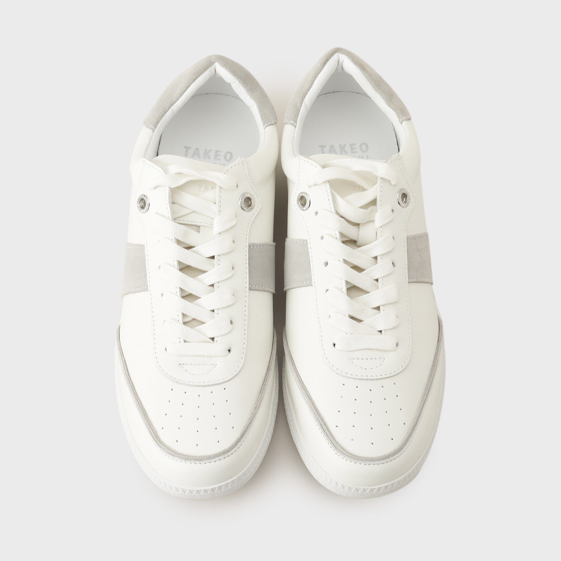 TAKEO KIKUCHI「オールレザー コンビスニーカー」|スニーカー|