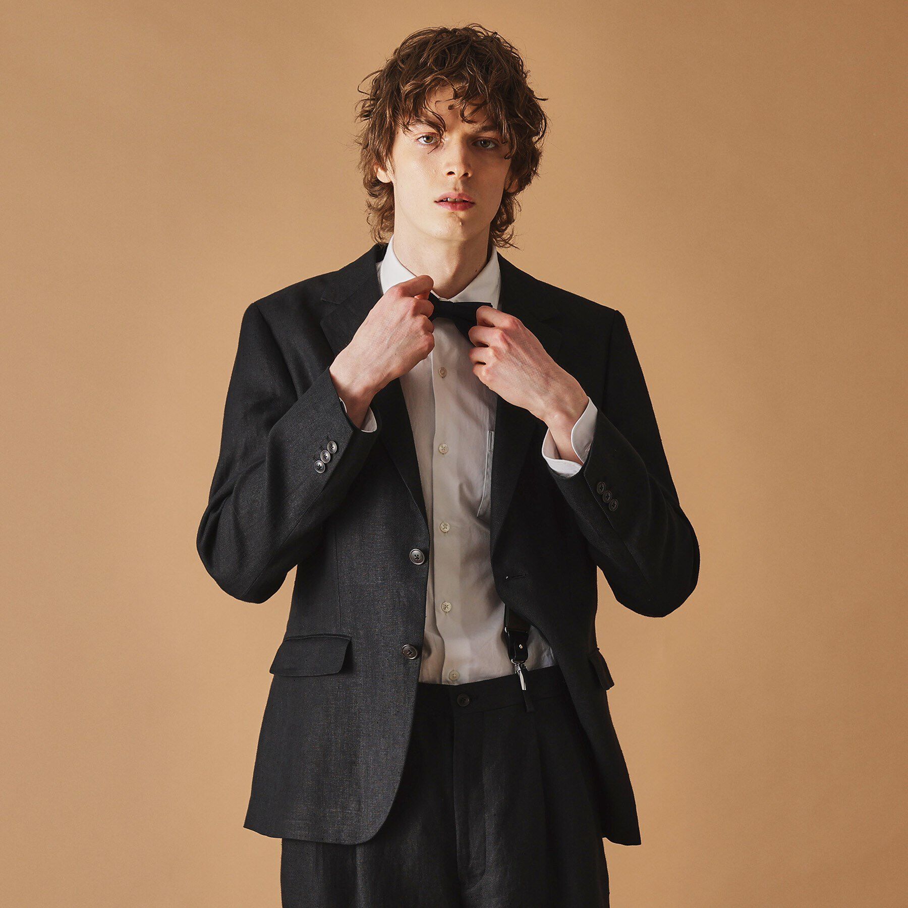 40CARATS&525「リネン テーラードジャケット」|テーラードジャケット|