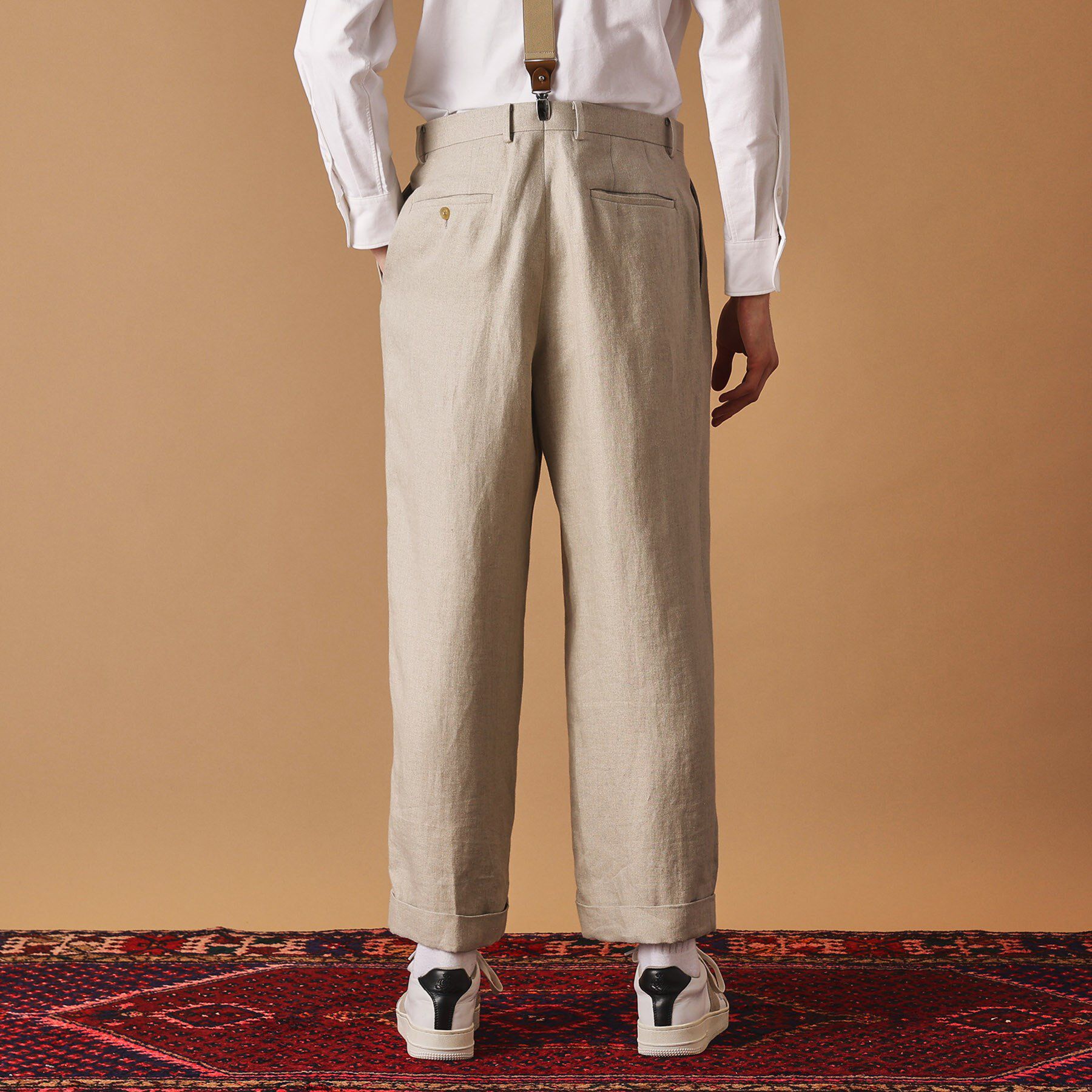 40CARATS&525「リネン ワイドスラックス」|その他|
