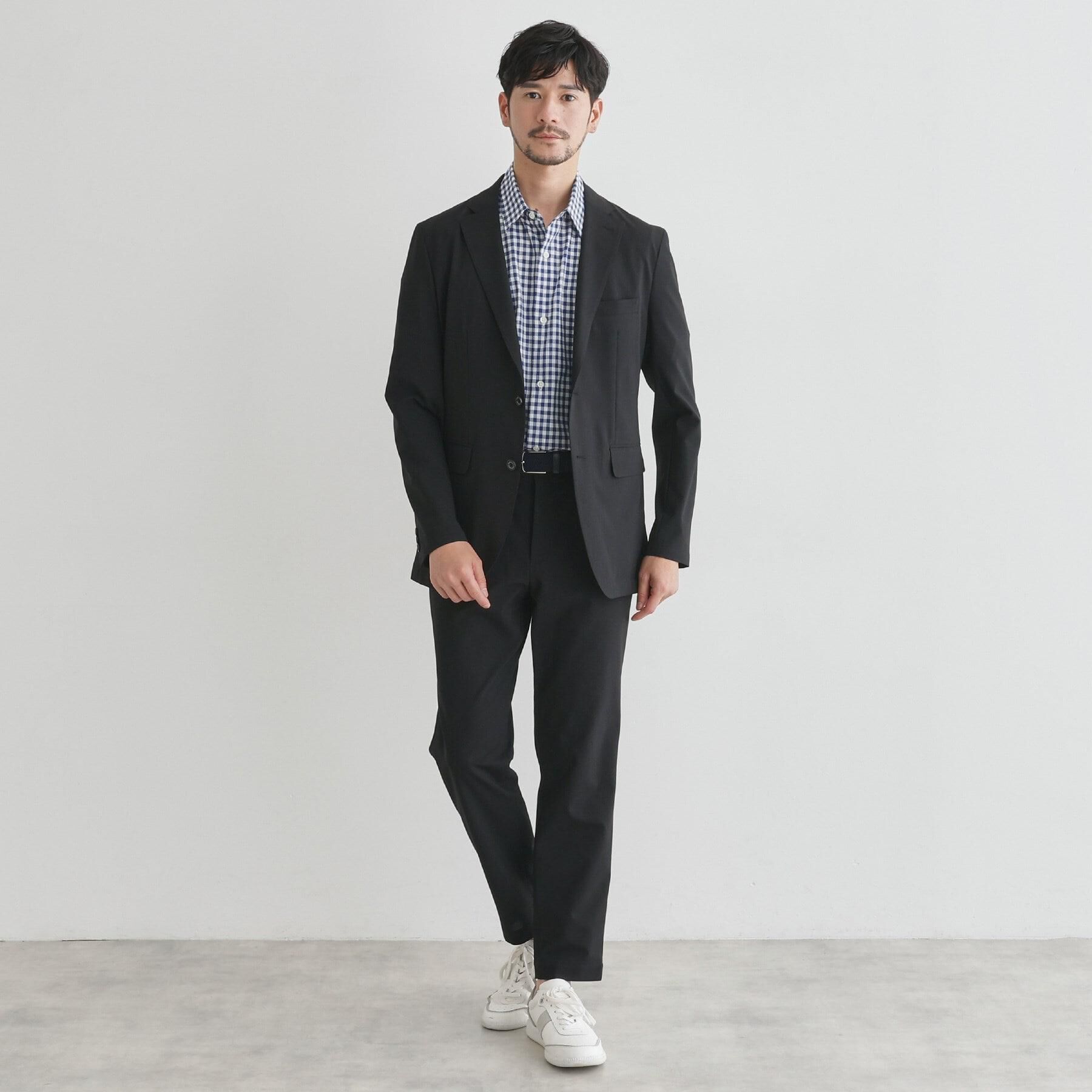 TAKEO KIKUCHI「【LIMITED】吸水速乾セットアップ／背抜きジャケット＆イージーパンツ」|スーツ|