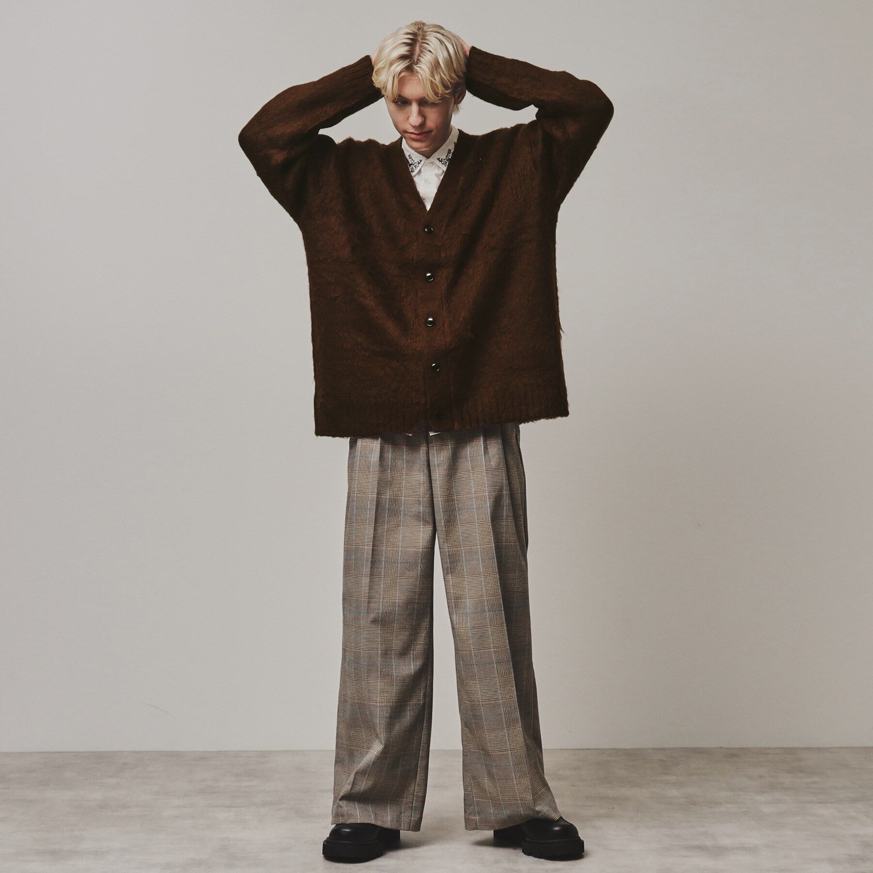 tk.TAKEO KIKUCHI「【全10色】シャギーカーディガン」|カーディガン|