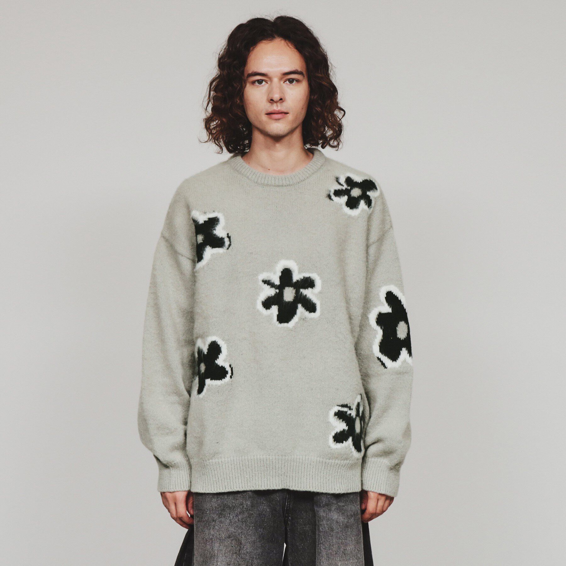 tk.TAKEO KIKUCHI「フラワーニットプルオーバー」|ニット・セーター|