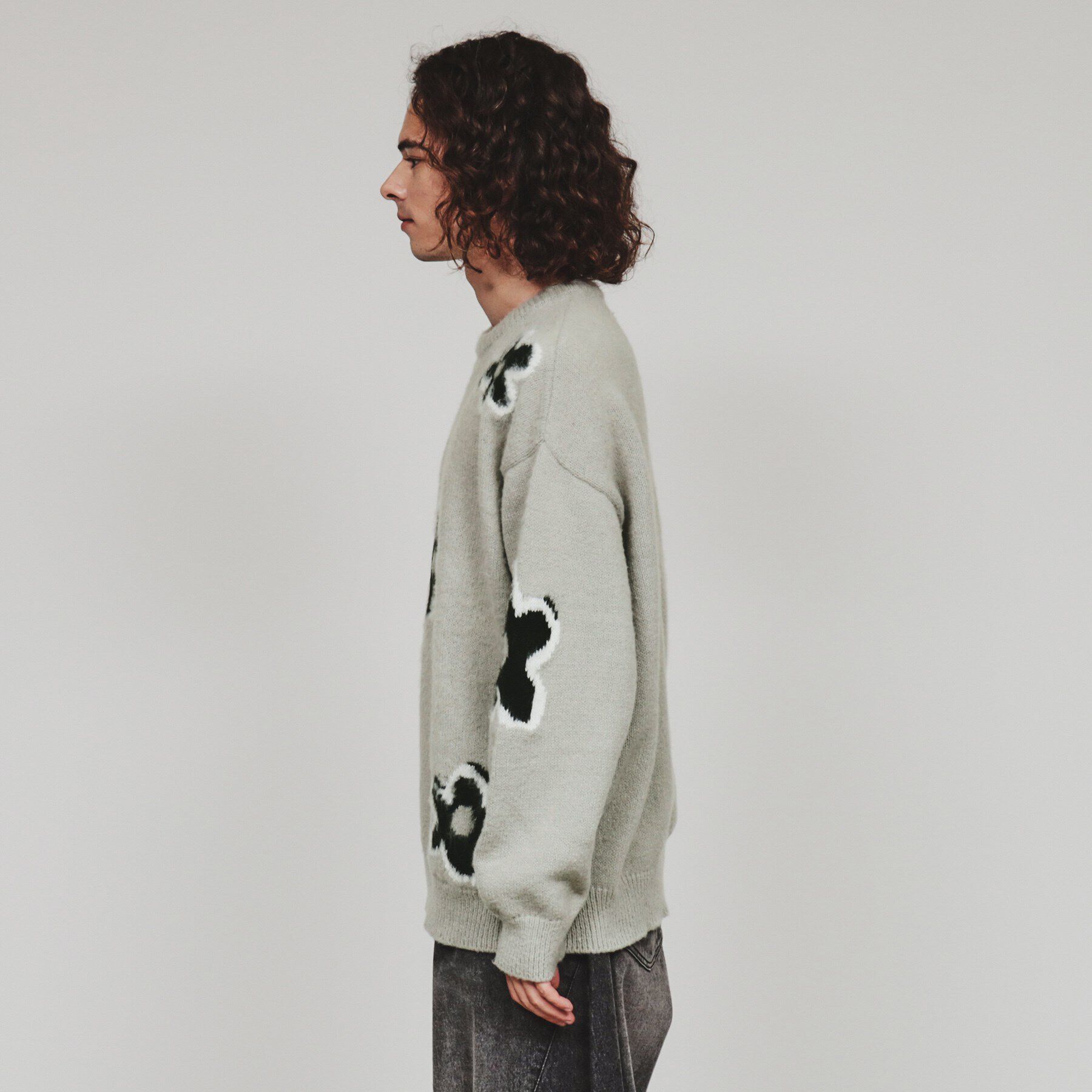 tk.TAKEO KIKUCHI「フラワーニットプルオーバー」|ニット・セーター|