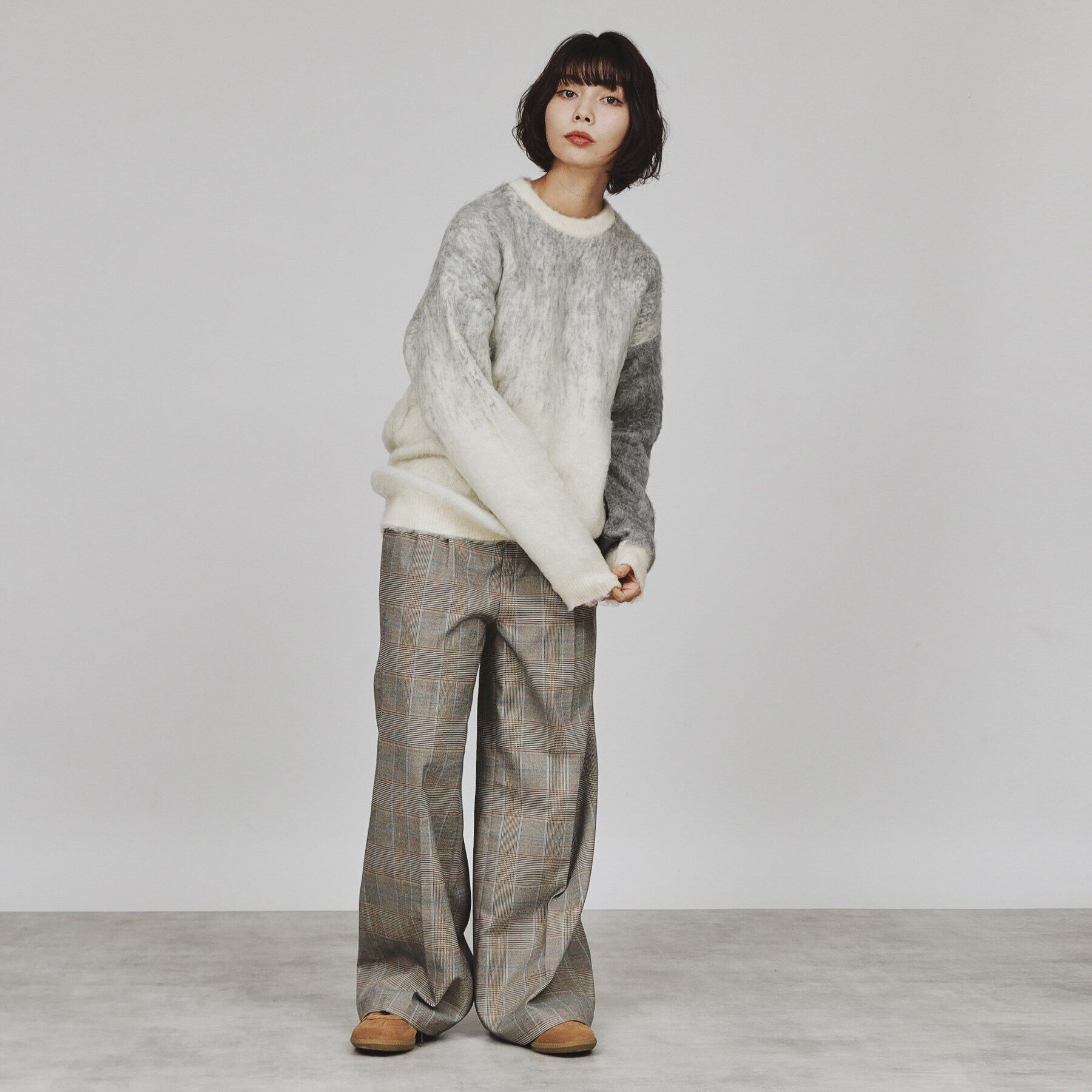 tk.TAKEO KIKUCHI「シャギーニットプルオーバー」|ニット・セーター|