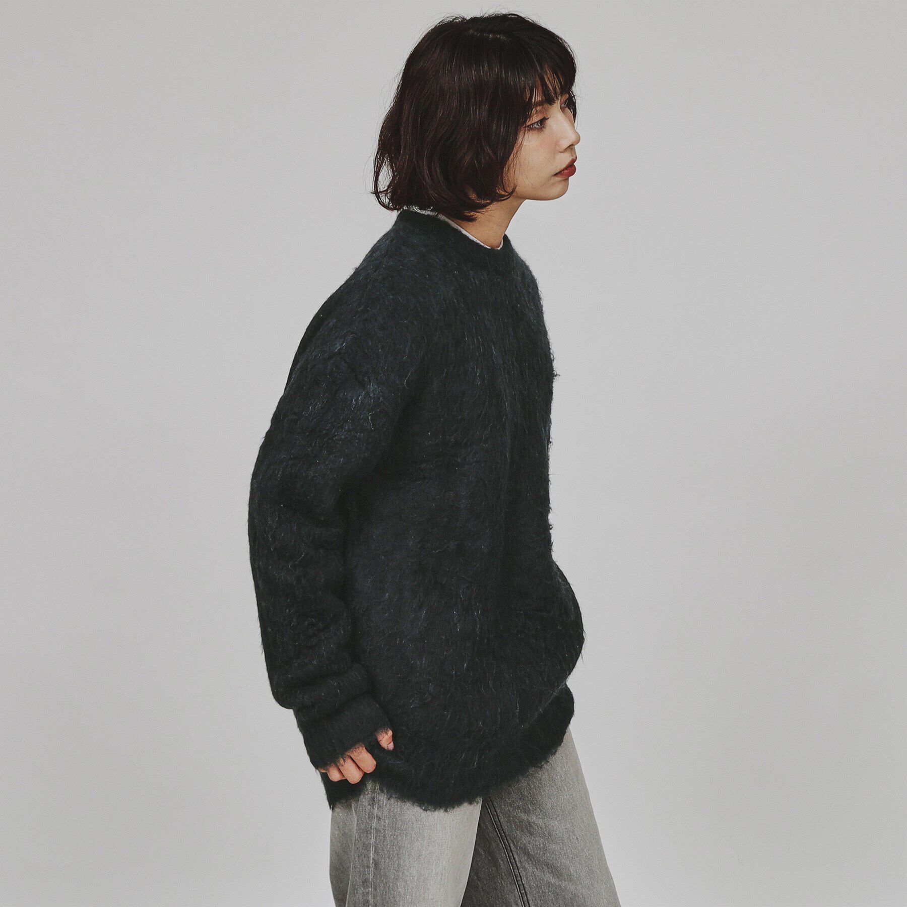 tk.TAKEO KIKUCHI「シャギーニットプルオーバー」|ニット・セーター|