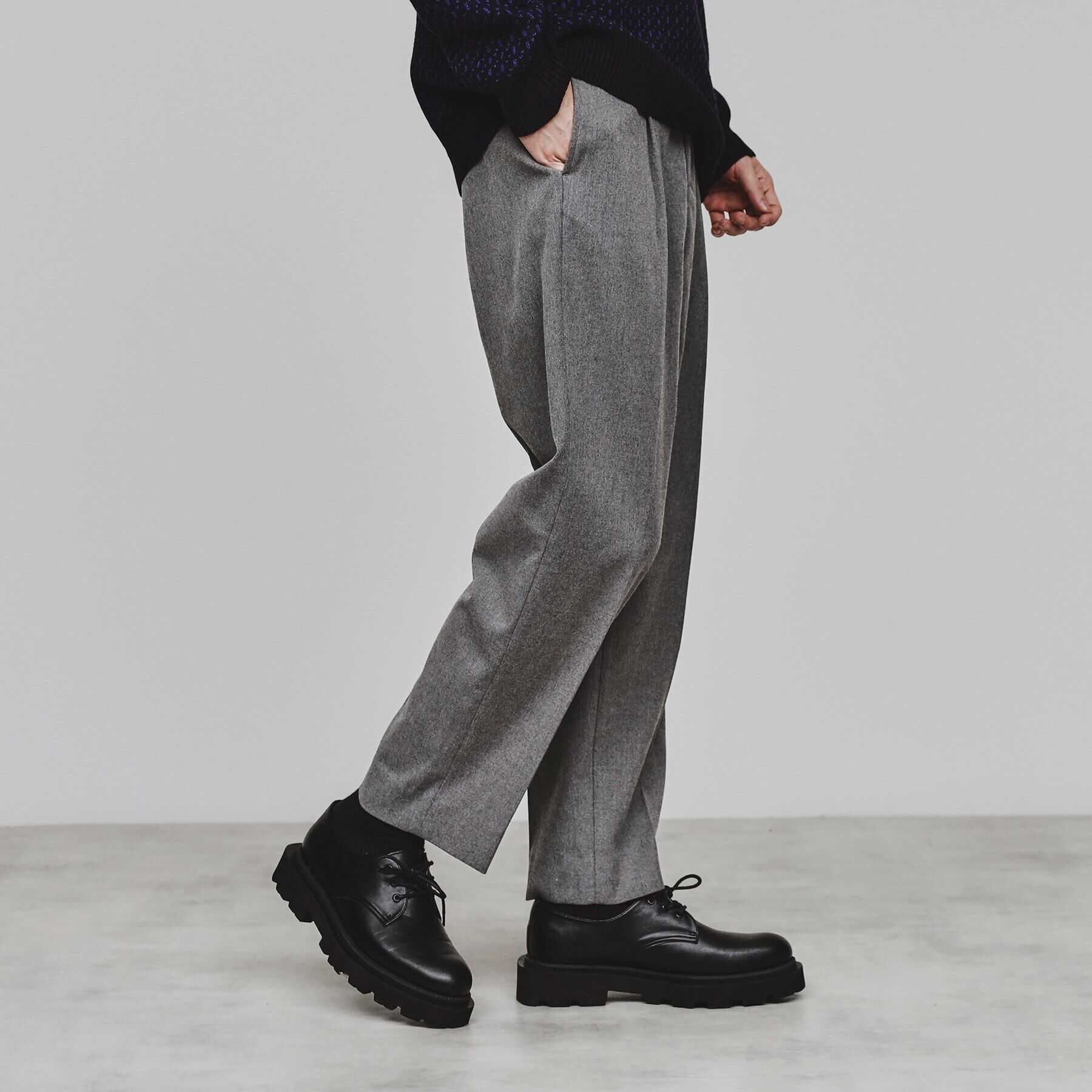 tk.TAKEO KIKUCHI「【セットアップ対応】ソフトサーモウィンタースラックス」|その他|チャコールグレー(7