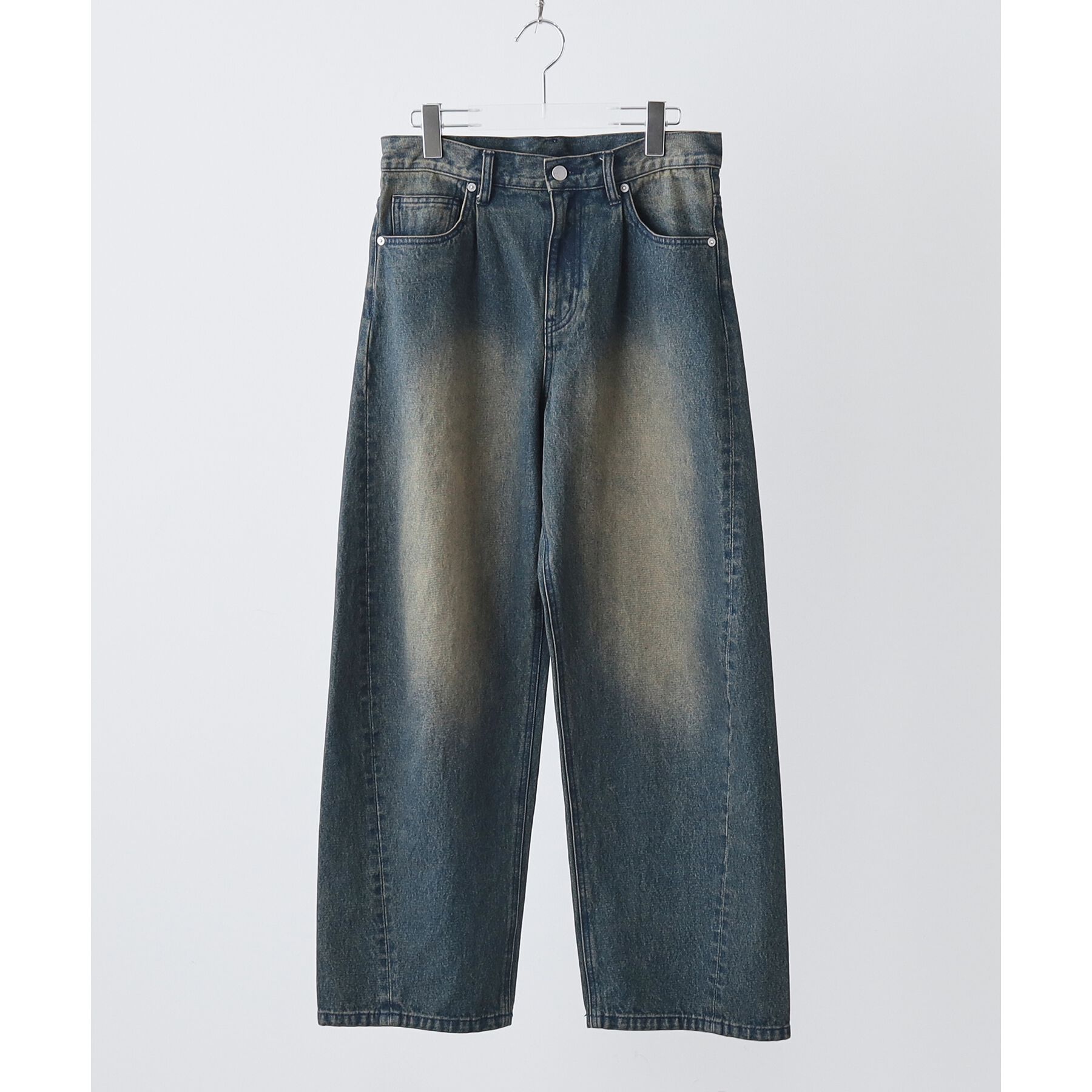 tk.TAKEO KIKUCHI「バレルデニムパンツ」|デニム|