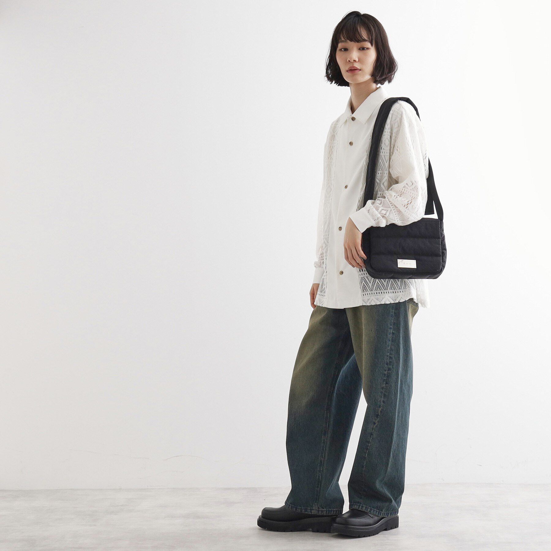 tk.TAKEO KIKUCHI「【パフィーシリーズ】フラップショルダー」|ショルダー・メッセンジャー|