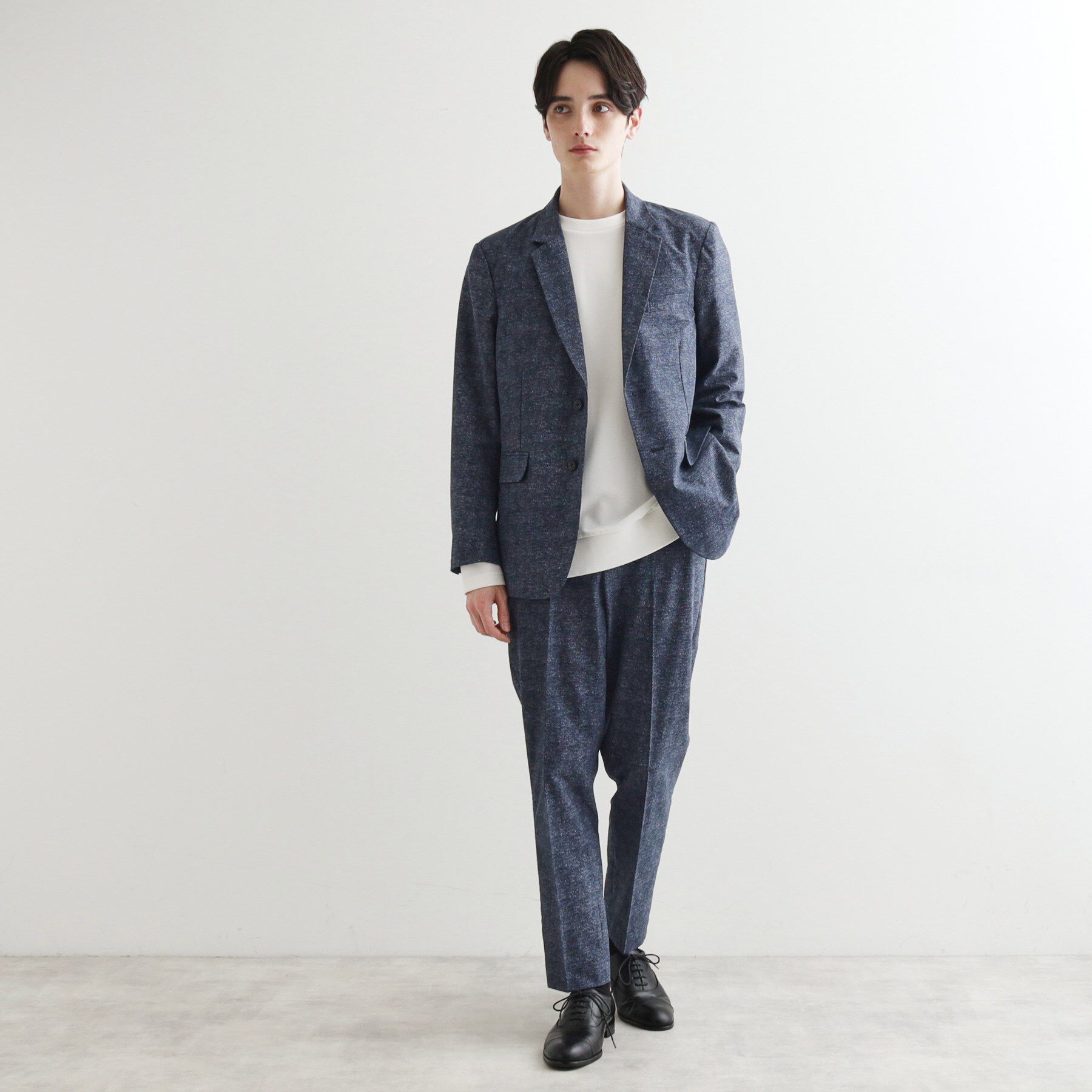 tk.TAKEO KIKUCHI「【洗える／通気性】COOL DOTS(R)テーラードジャケット（セットアップ対応）」|テーラードジャケット|