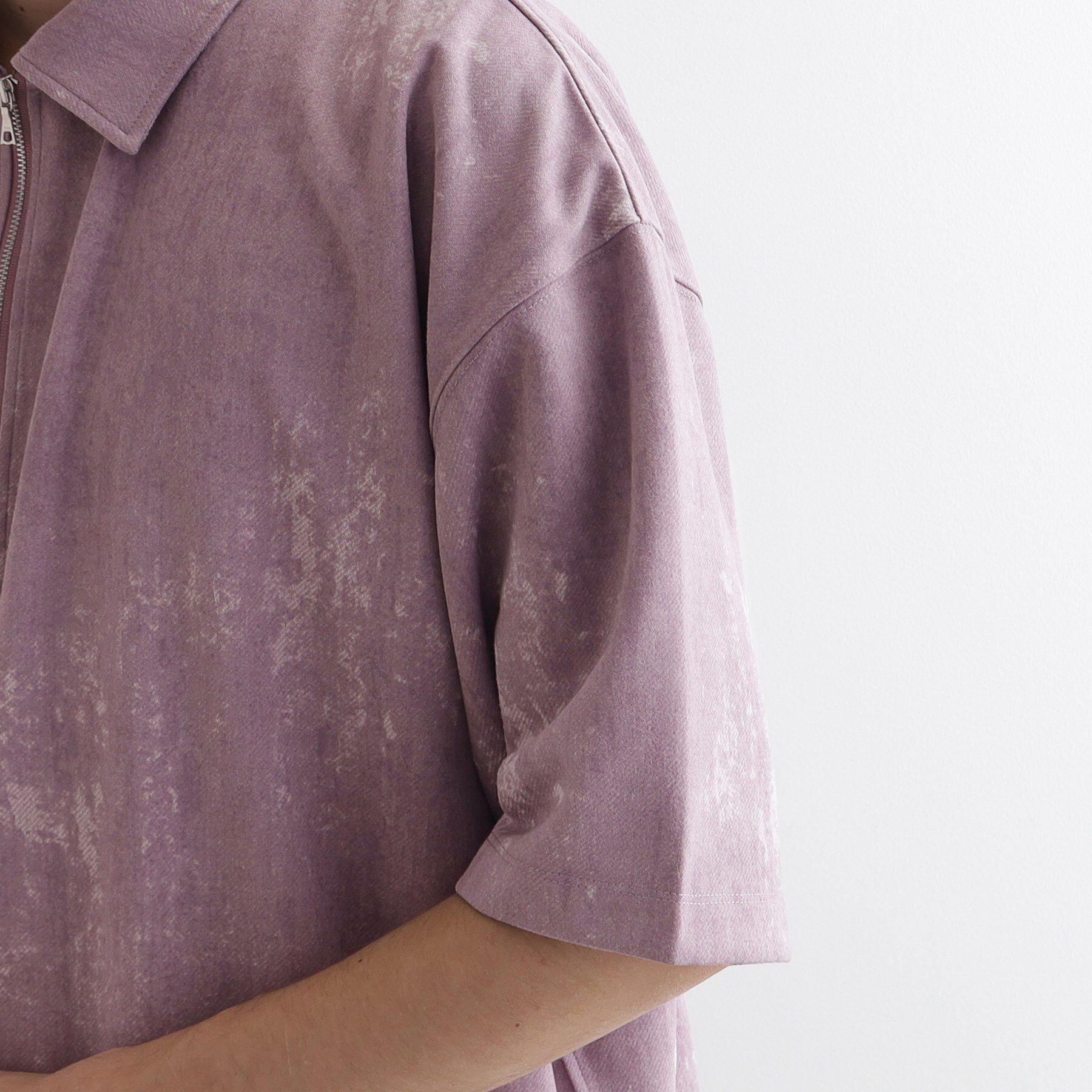 tk.TAKEO KIKUCHI「ヴィンテージライクハーフジップポロシャツ」|ポロシャツ|