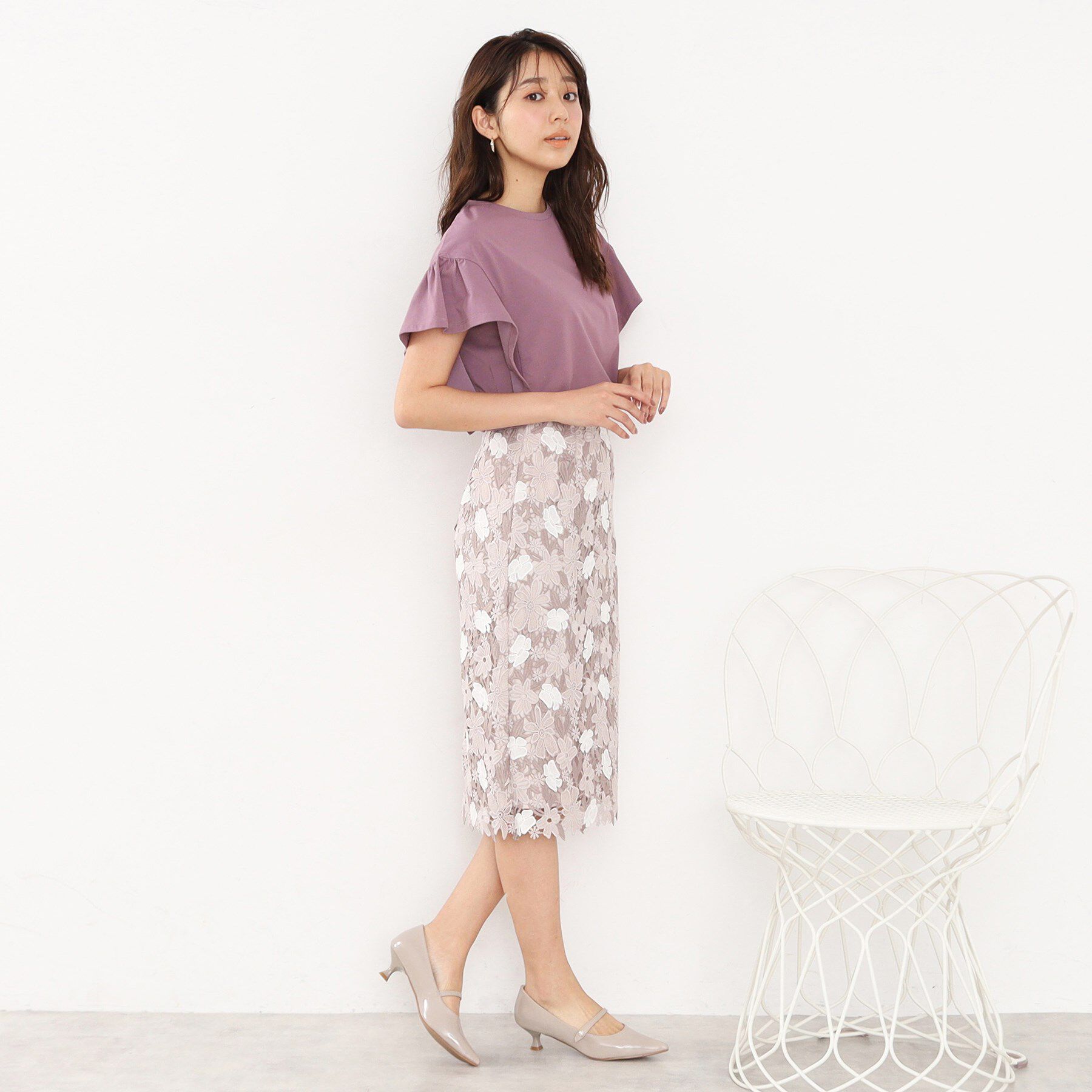 index「エナメルパール調ストラップパンプス」|パンプス|