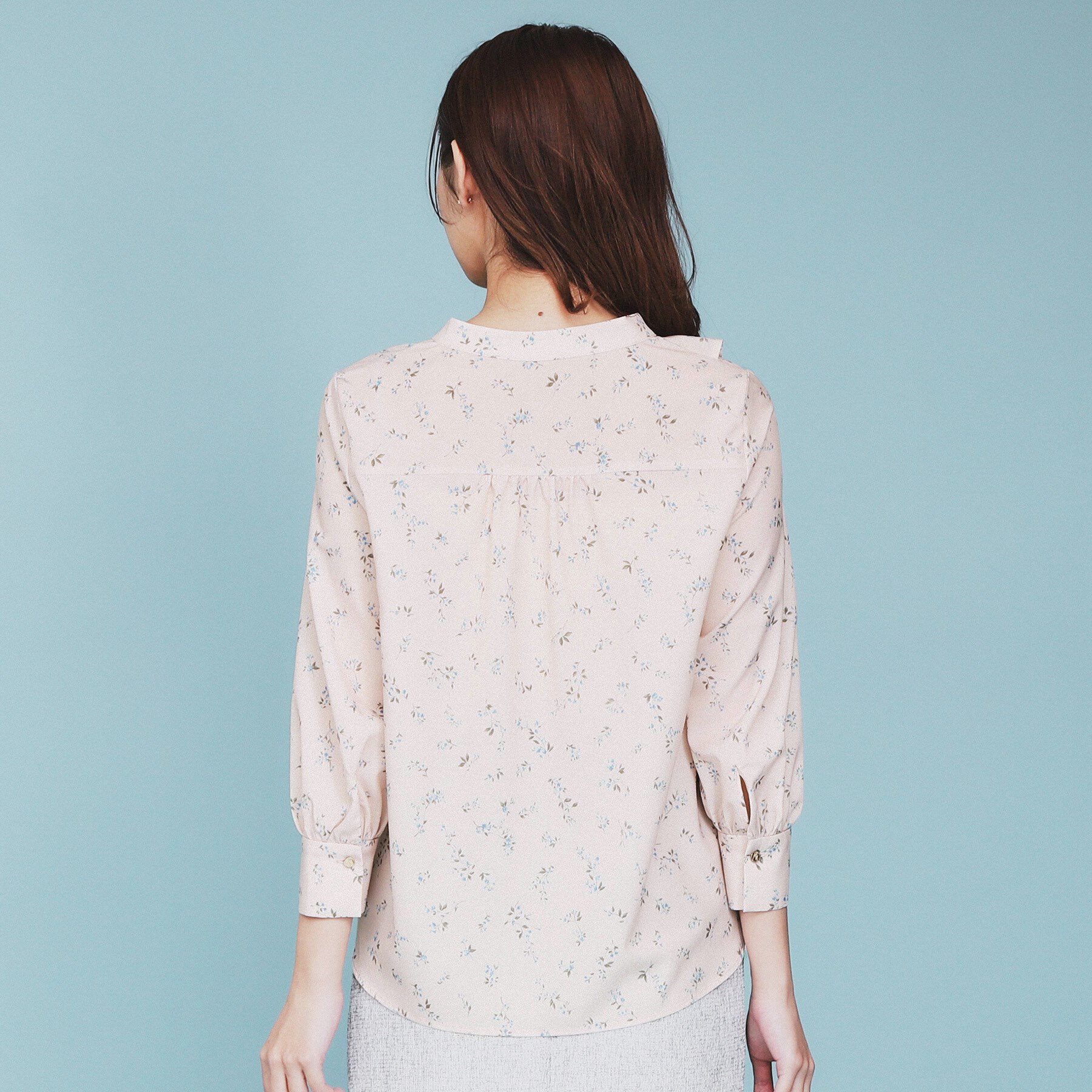 index「フラワーフリルボウタイブラウス【洗濯機洗い可】」|シャツ・ブラウス|