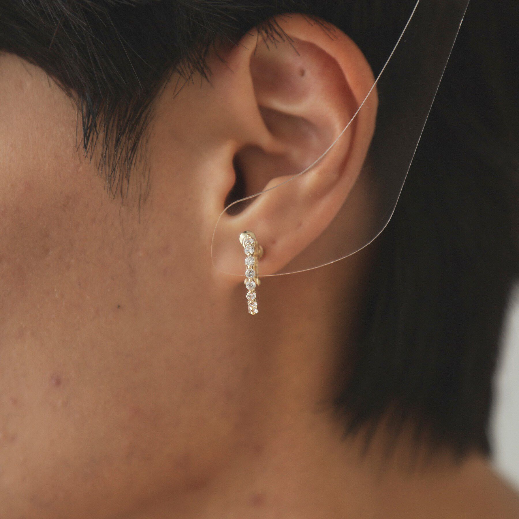 OPAQUE.CLIP「ビジューイヤリング」|イヤリング|