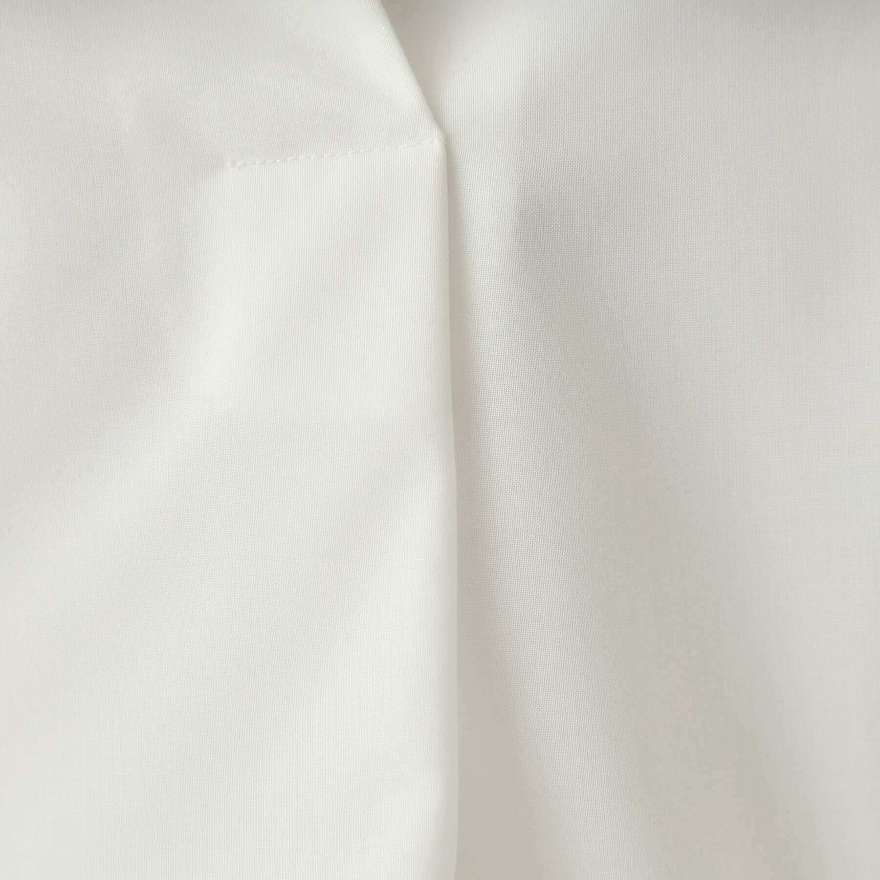 OPAQUE.CLIP「タックスリーブ スキッパーシャツ【洗濯機洗い可】」|シャツ・ブラウス|