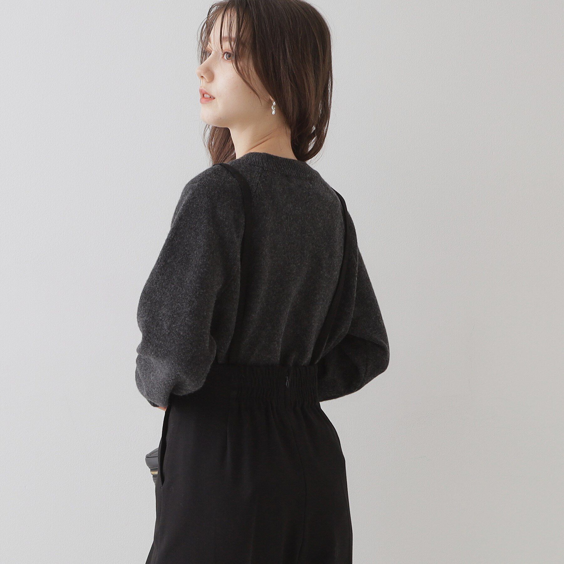 Couture broach「【可愛く着映える主役級ニット】リボンケーブルニット」|ニット・セーター|