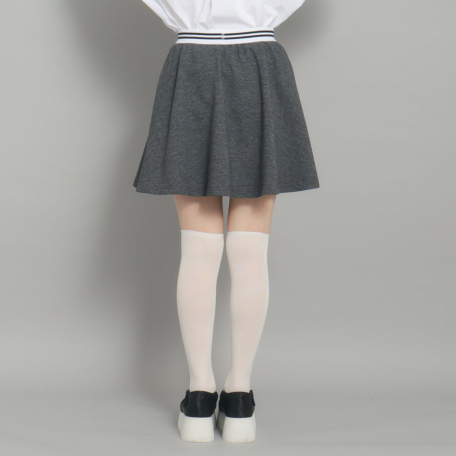 PINK-latte「【インナー付き】スウェット フレアスカート」|スカート|