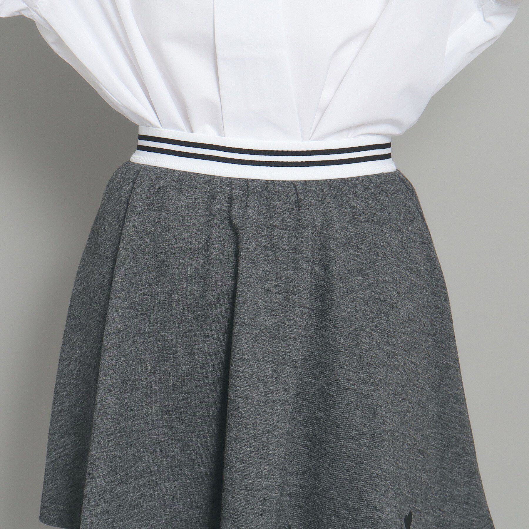 PINK-latte「【インナー付き】スウェット フレアスカート」|スカート|