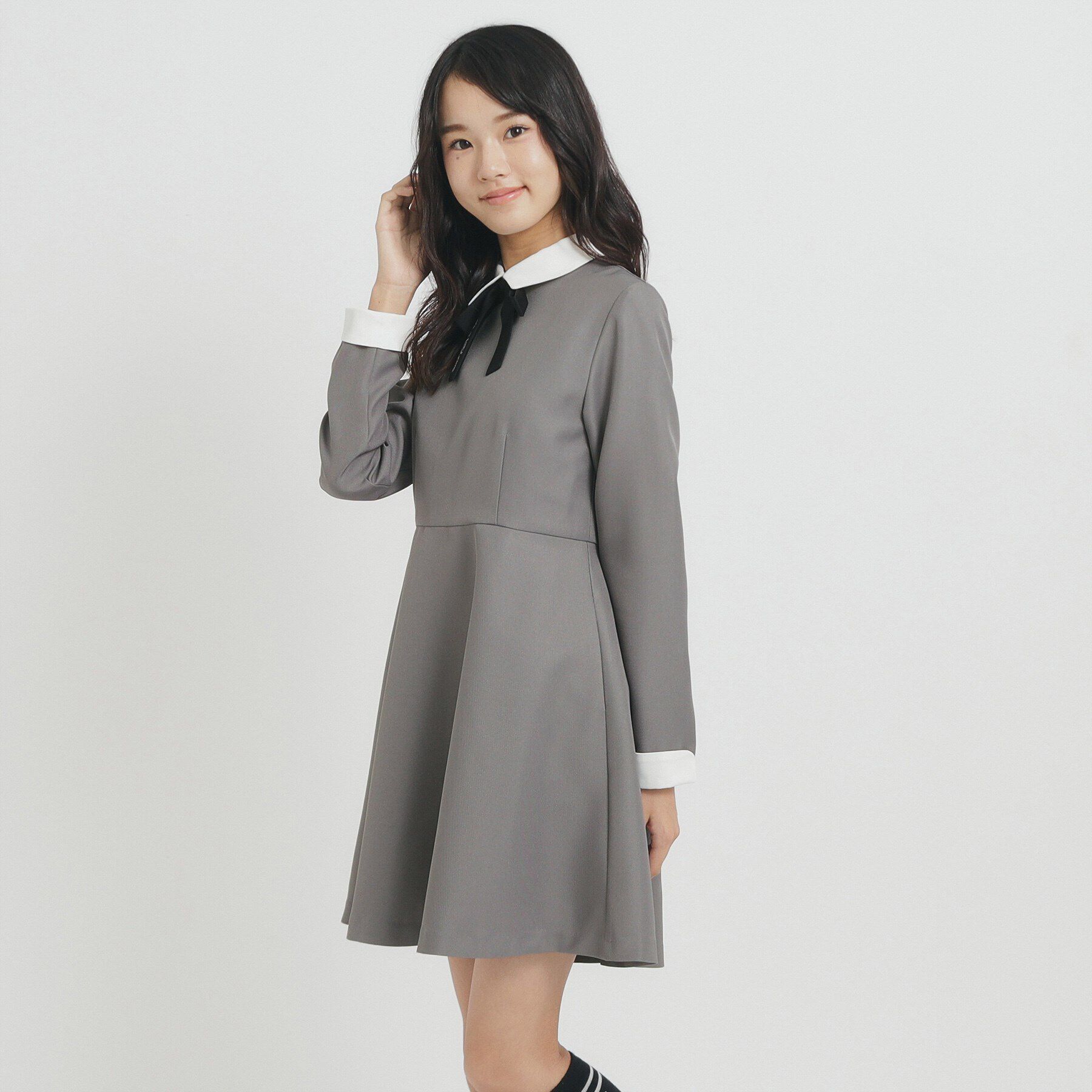 PINK-latte「【オケージョン・フォーマル】衿付きワンピース」|ワンピース|