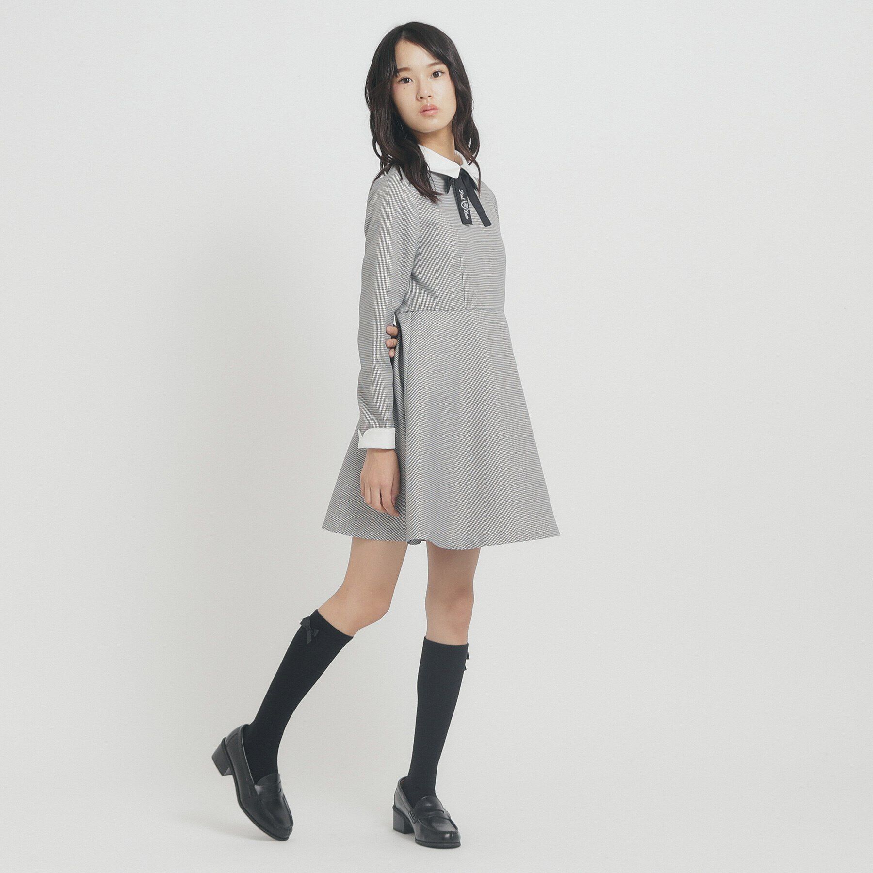 PINK-latte「【オケージョン・フォーマル】衿付きワンピース」|ワンピース|