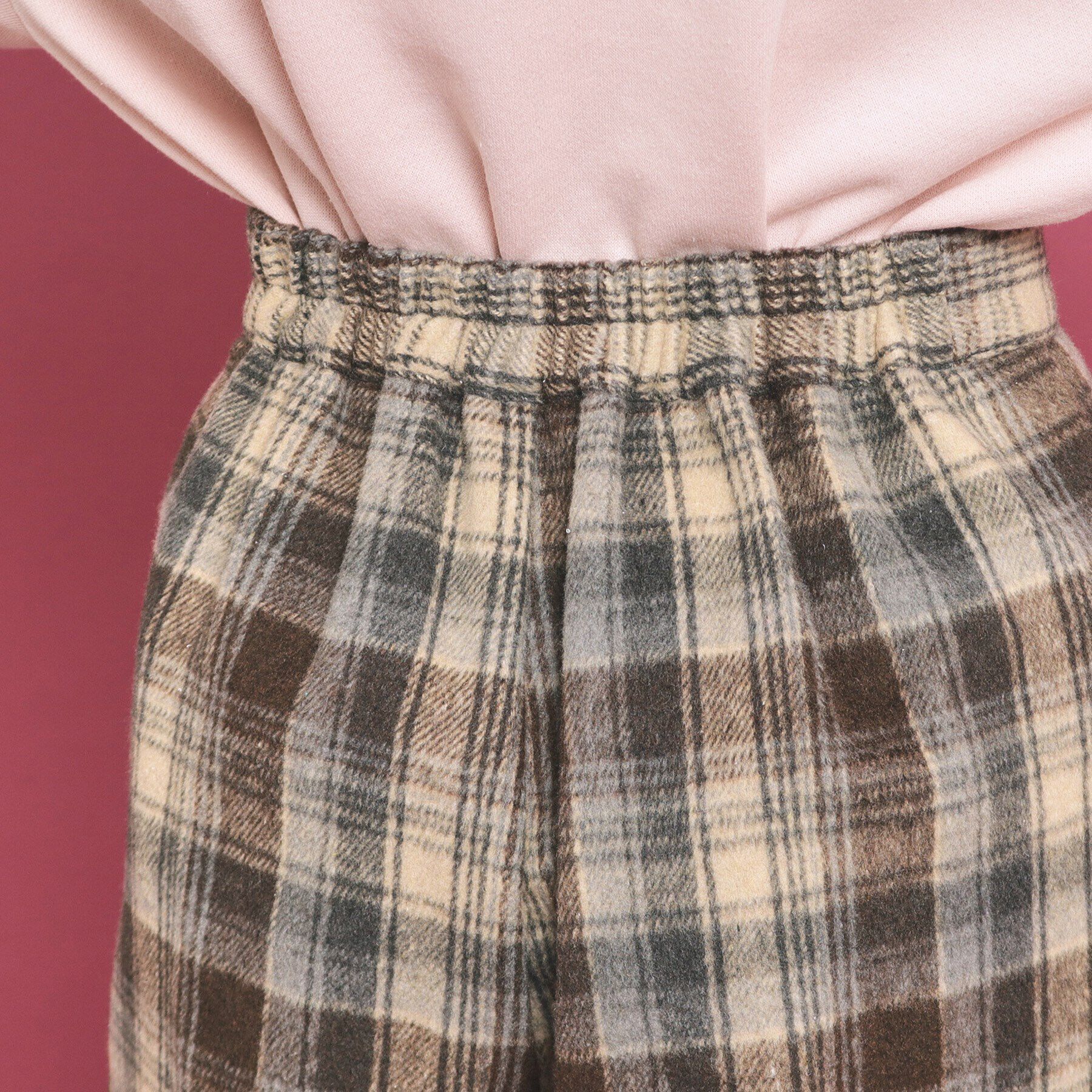 PINK-latte「シャギーショートパンツ」|キュロット|