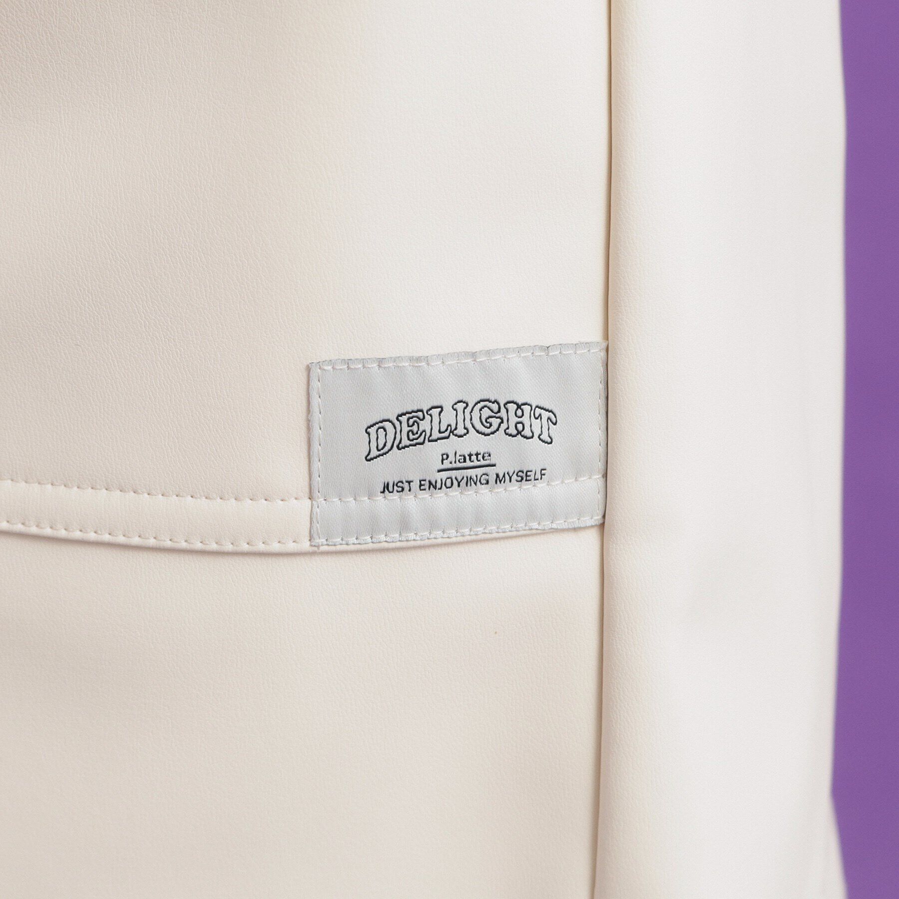 PINK-latte「合皮ショートパンツ」|キュロット|