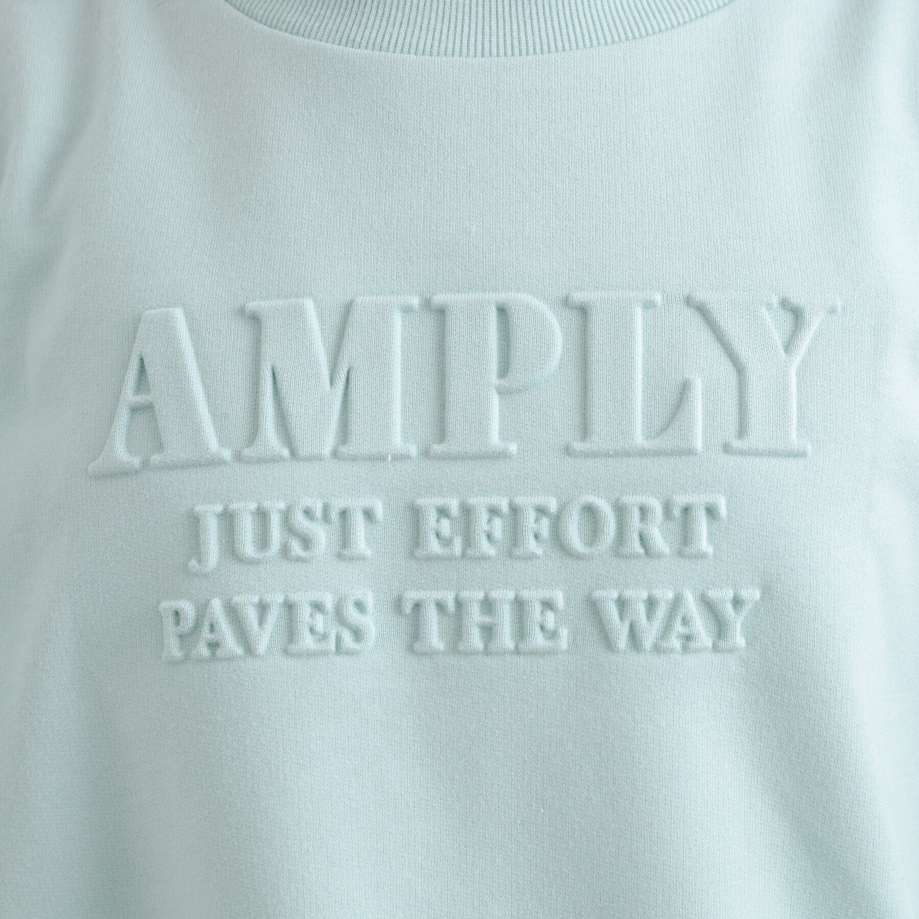 PINK-latte「エンボス七分袖Tシャツ」|Tシャツ・カットソー|