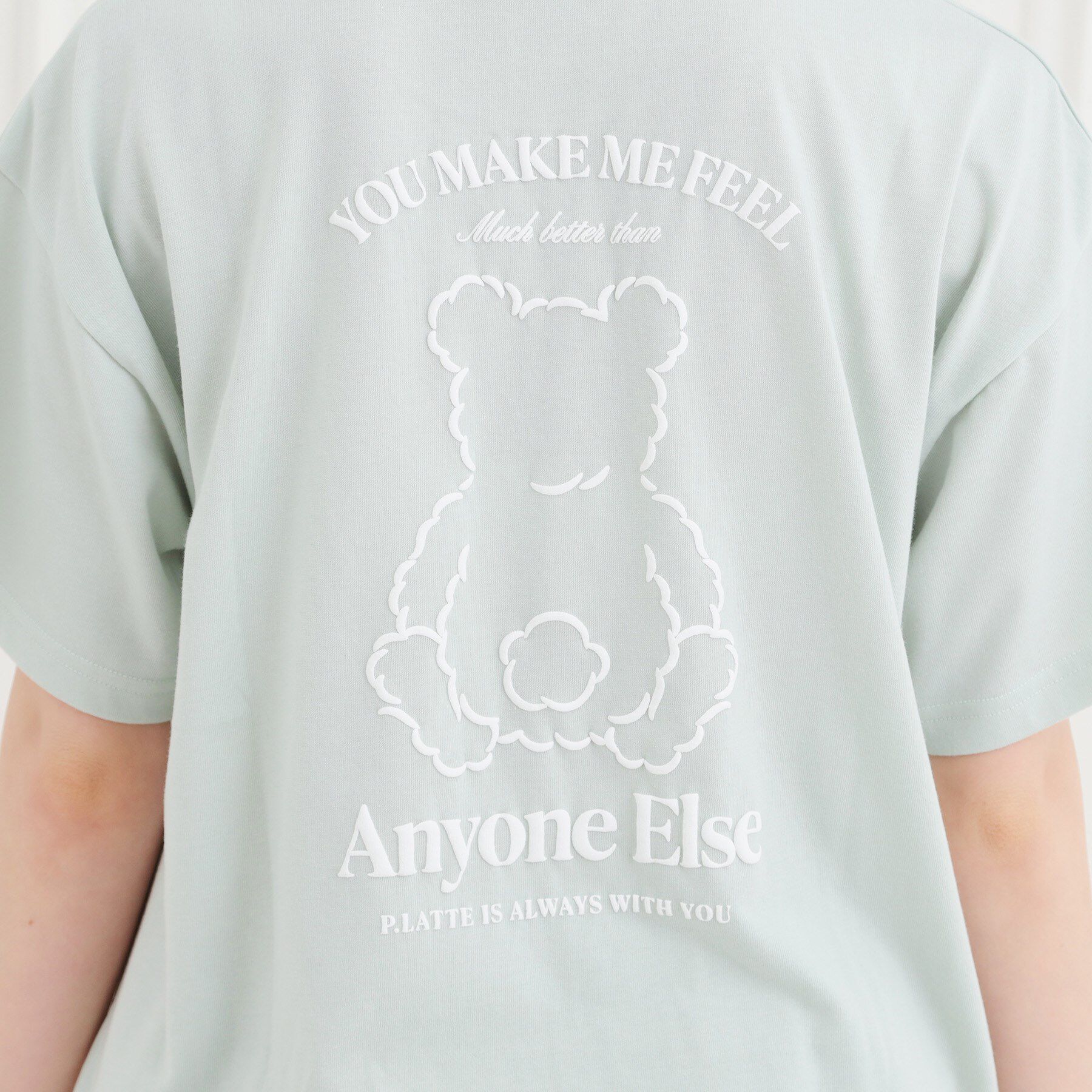 PINK-latte「くまちゃんTシャツ」|Tシャツ・カットソー|