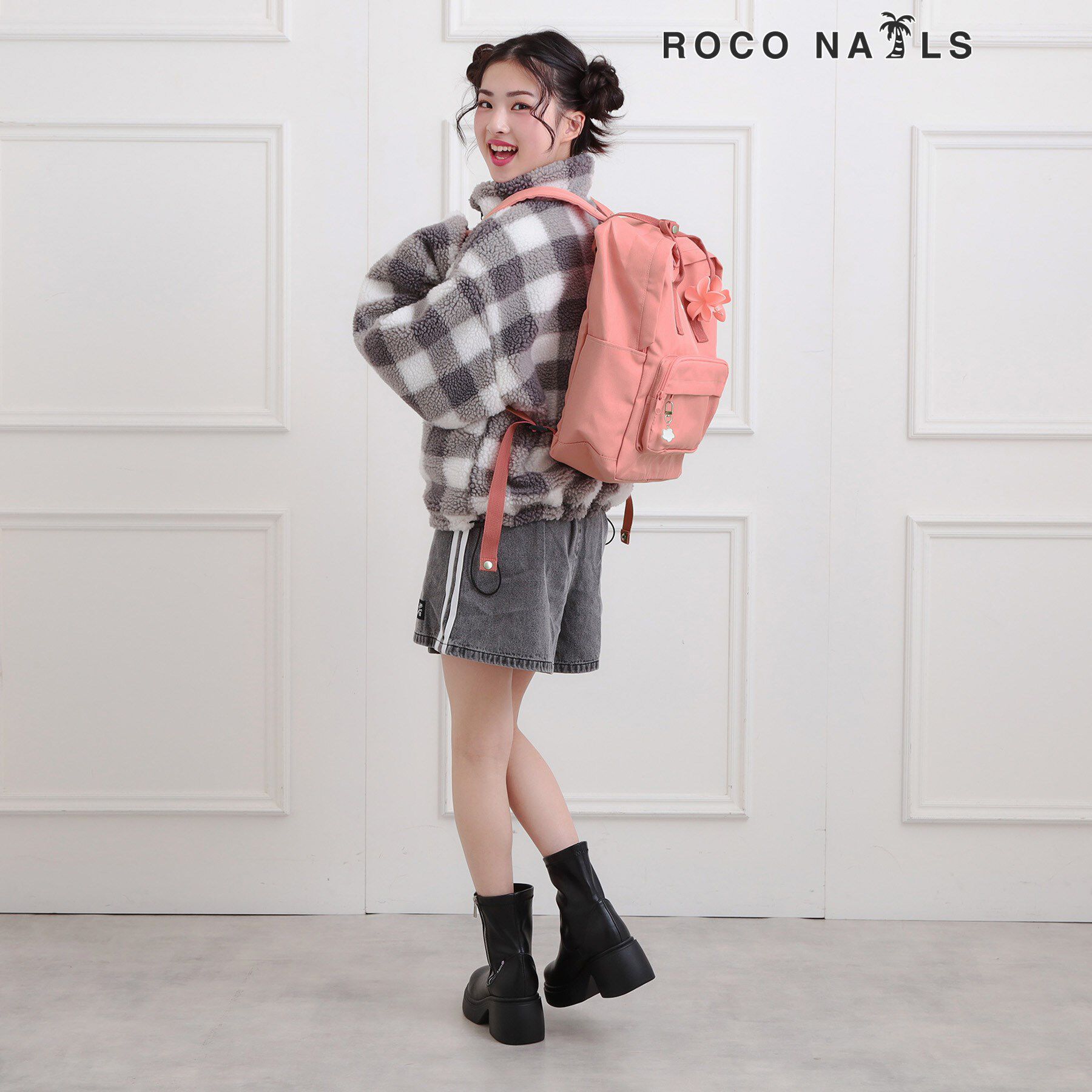 PINK-latte「【ロコネイル ROCO NAILS】2wayリュック」|リュック|