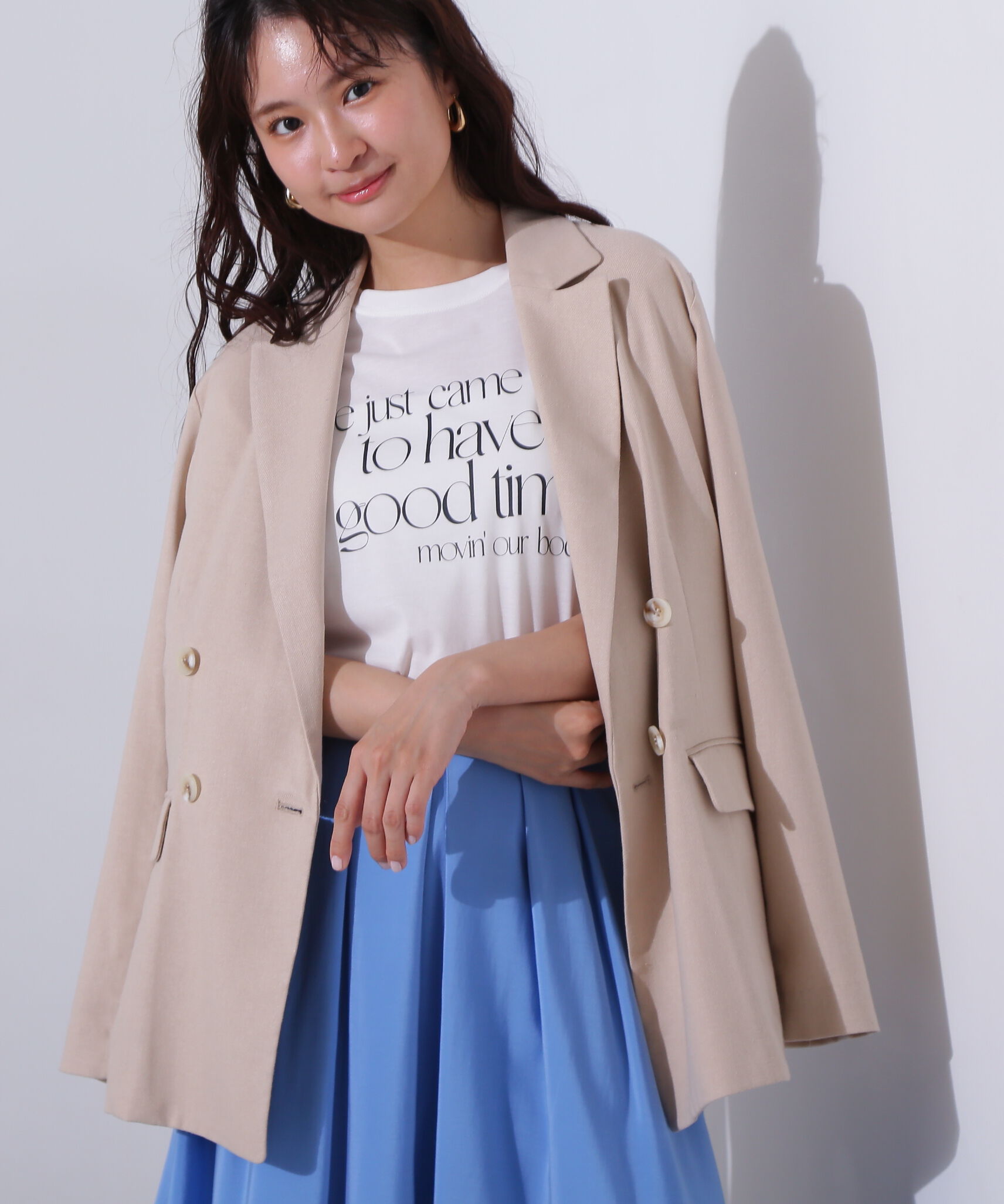  「ルーズダブルブレストジャケット」|その他|