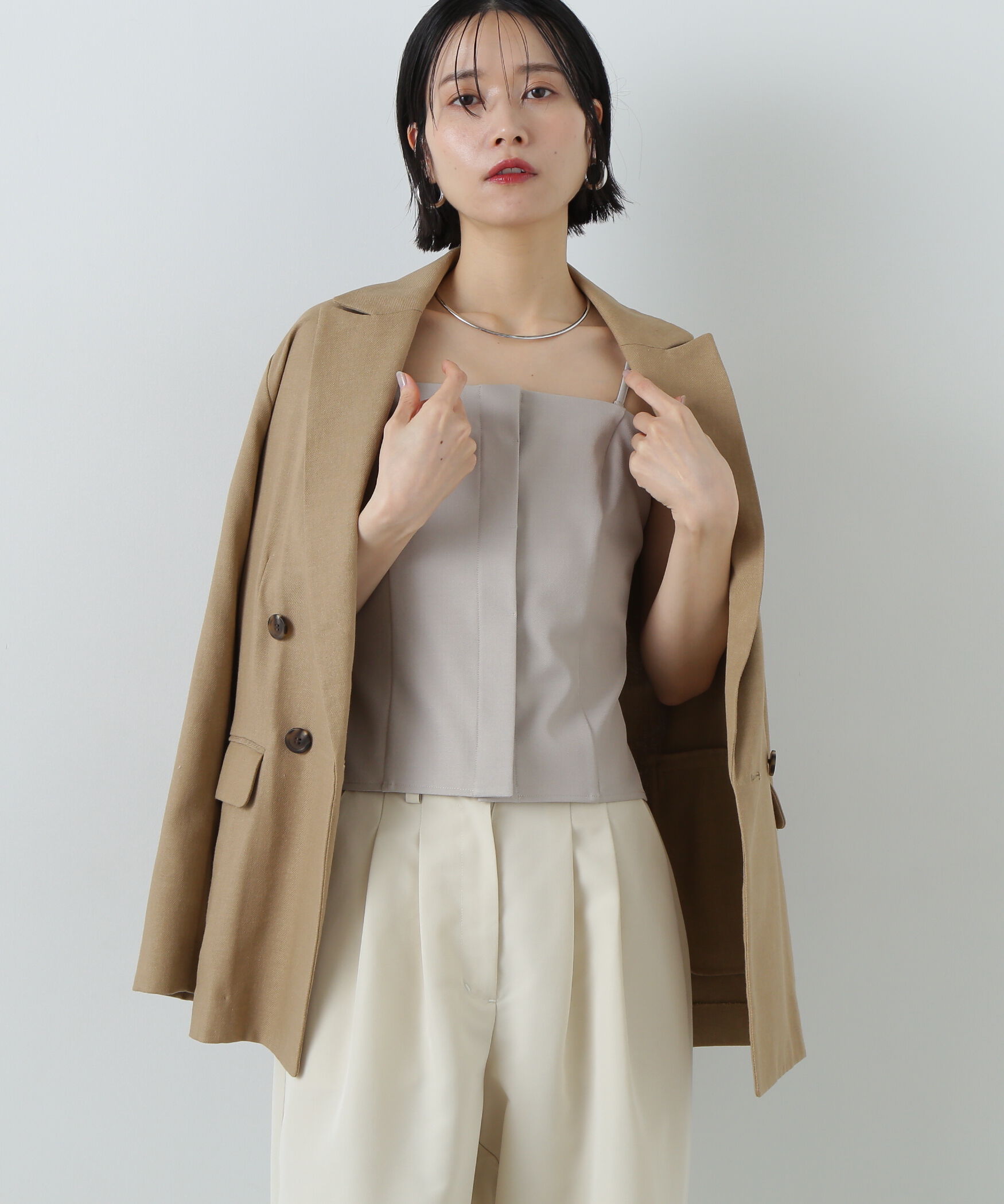  「ルーズダブルブレストジャケット」|その他|