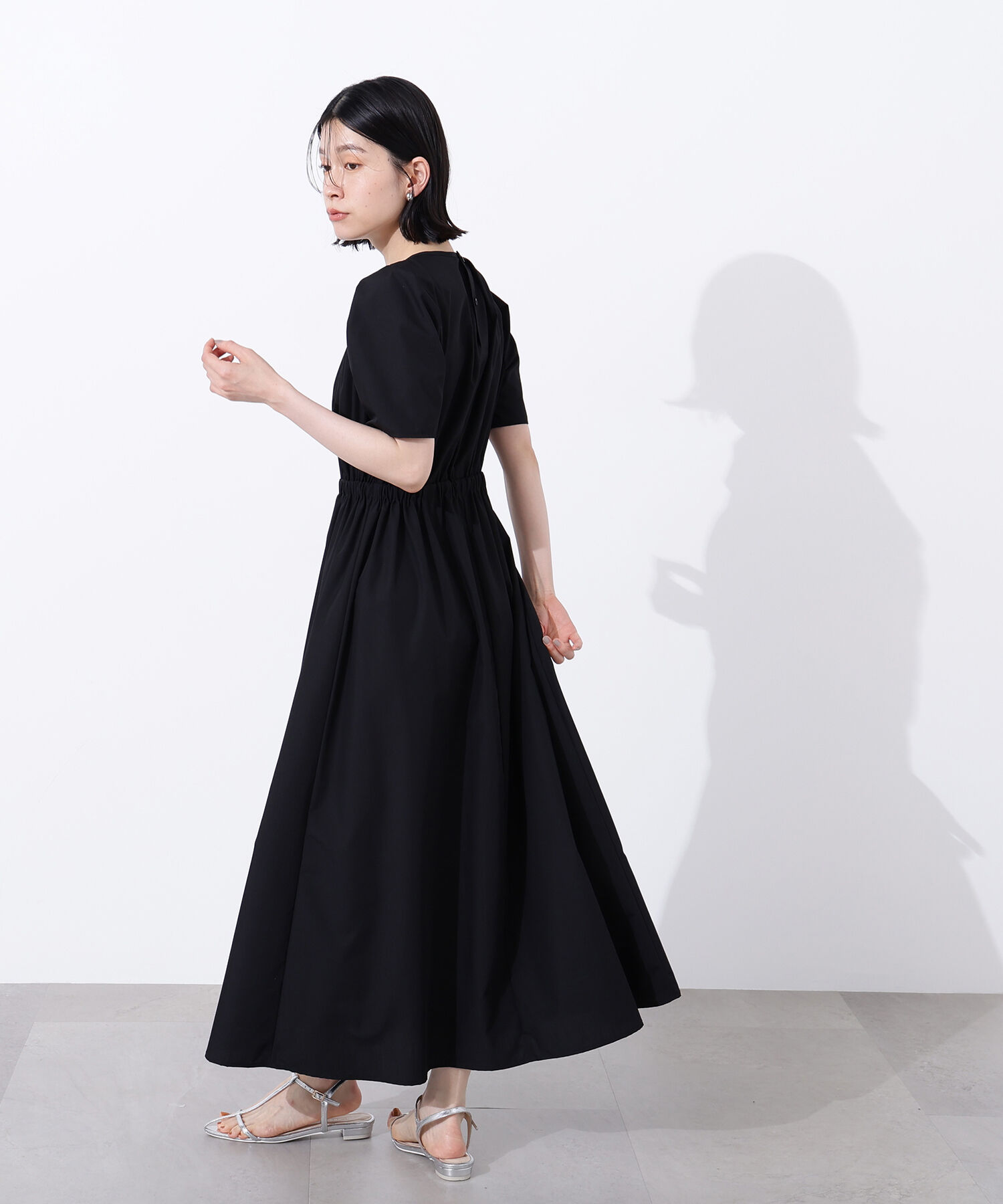  「ローンタックショルダーワンピース」|ワンピース|