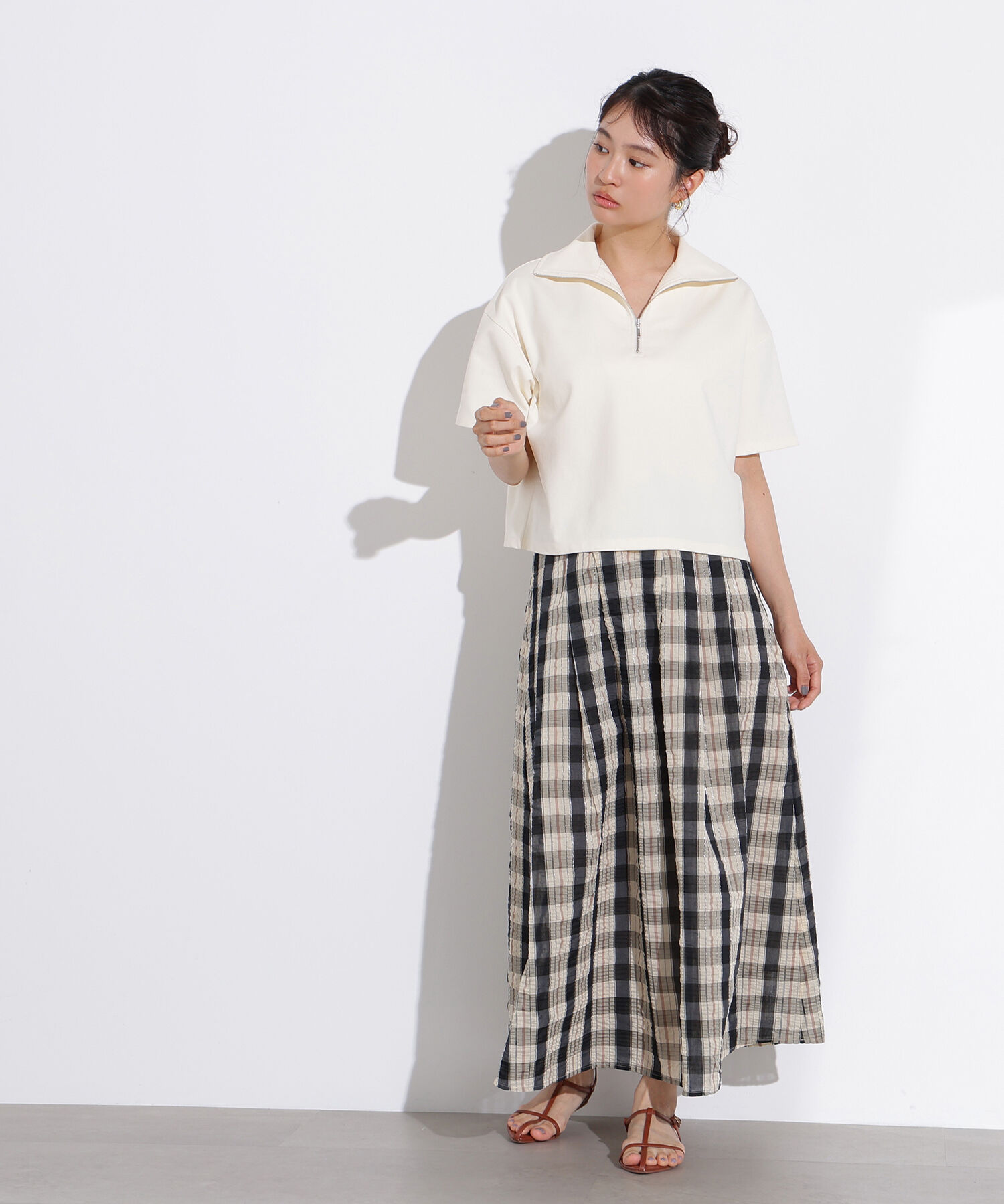  「ハーフジッププルオーバー」|Tシャツ・カットソー|