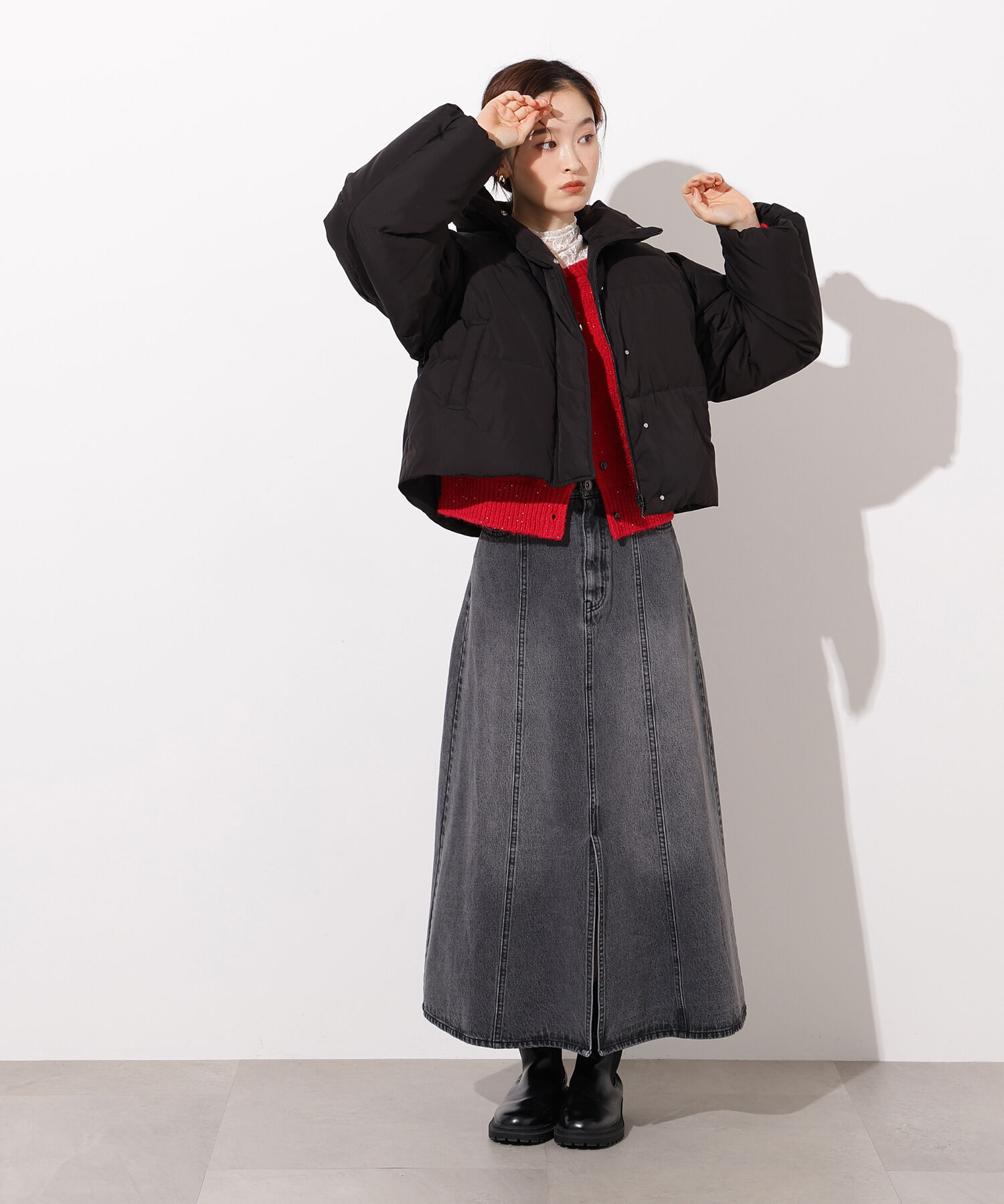  「2wayショートダウン」|ブルゾン・スタジャン|