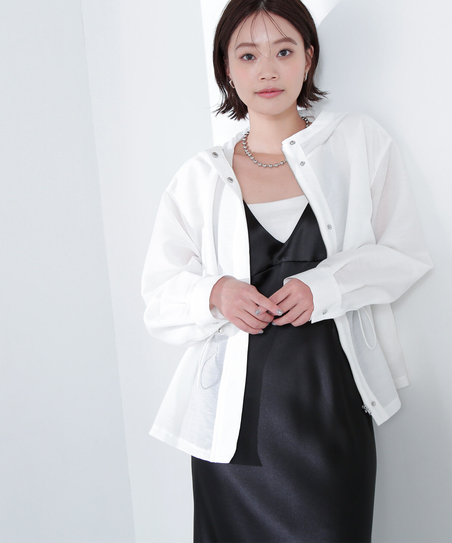  「フーディードロストブルゾン」|ブルゾン・スタジャン|