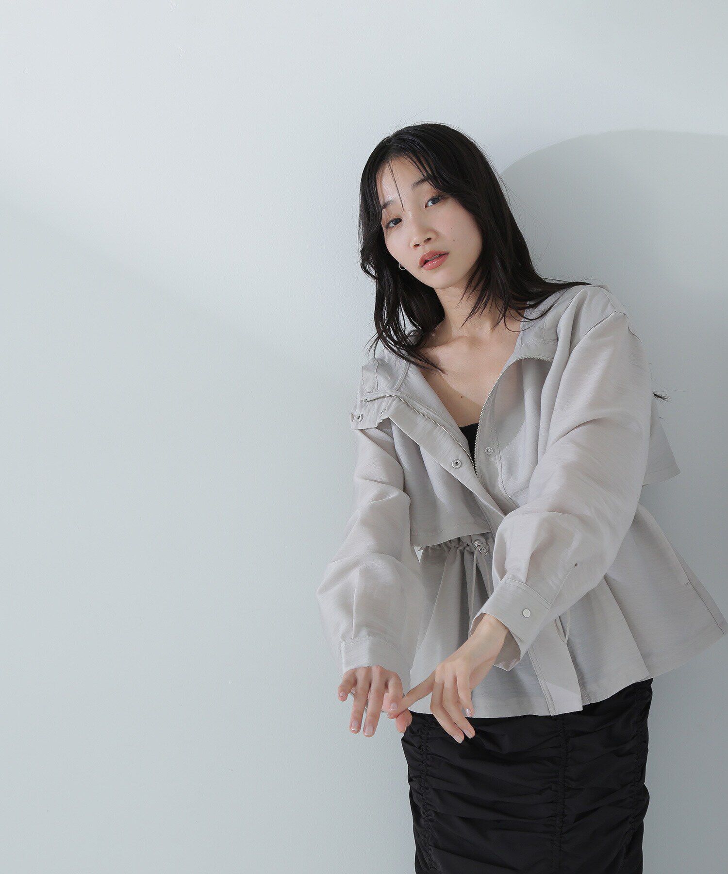  「フーディードロストブルゾン」|ブルゾン・スタジャン|