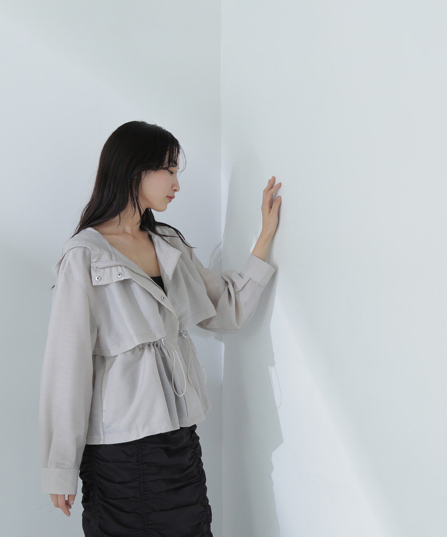  「フーディードロストブルゾン」|ブルゾン・スタジャン|