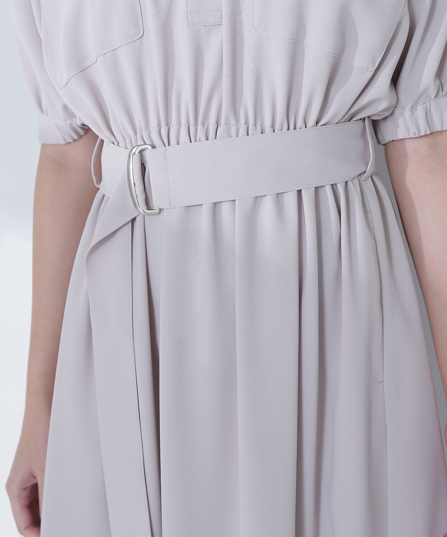  「ダブルポケットフォルムワンピース」|ワンピース|