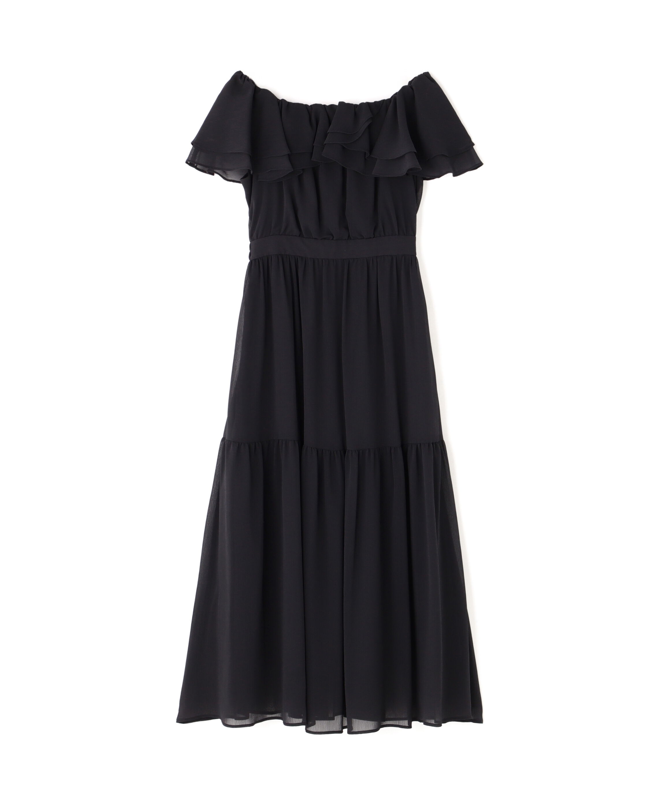  「楊柳オフショルワンピース」|ワンピース|