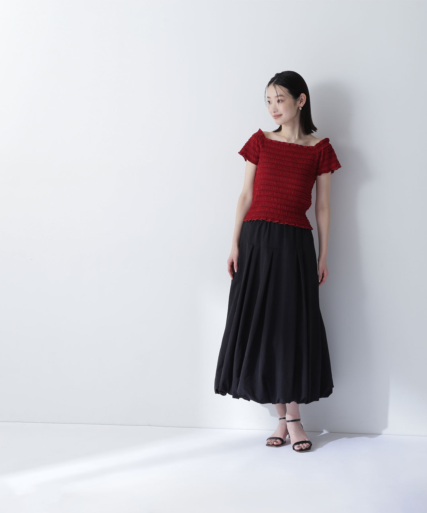  「コンパクトシャーリングトップス」|Tシャツ・カットソー|