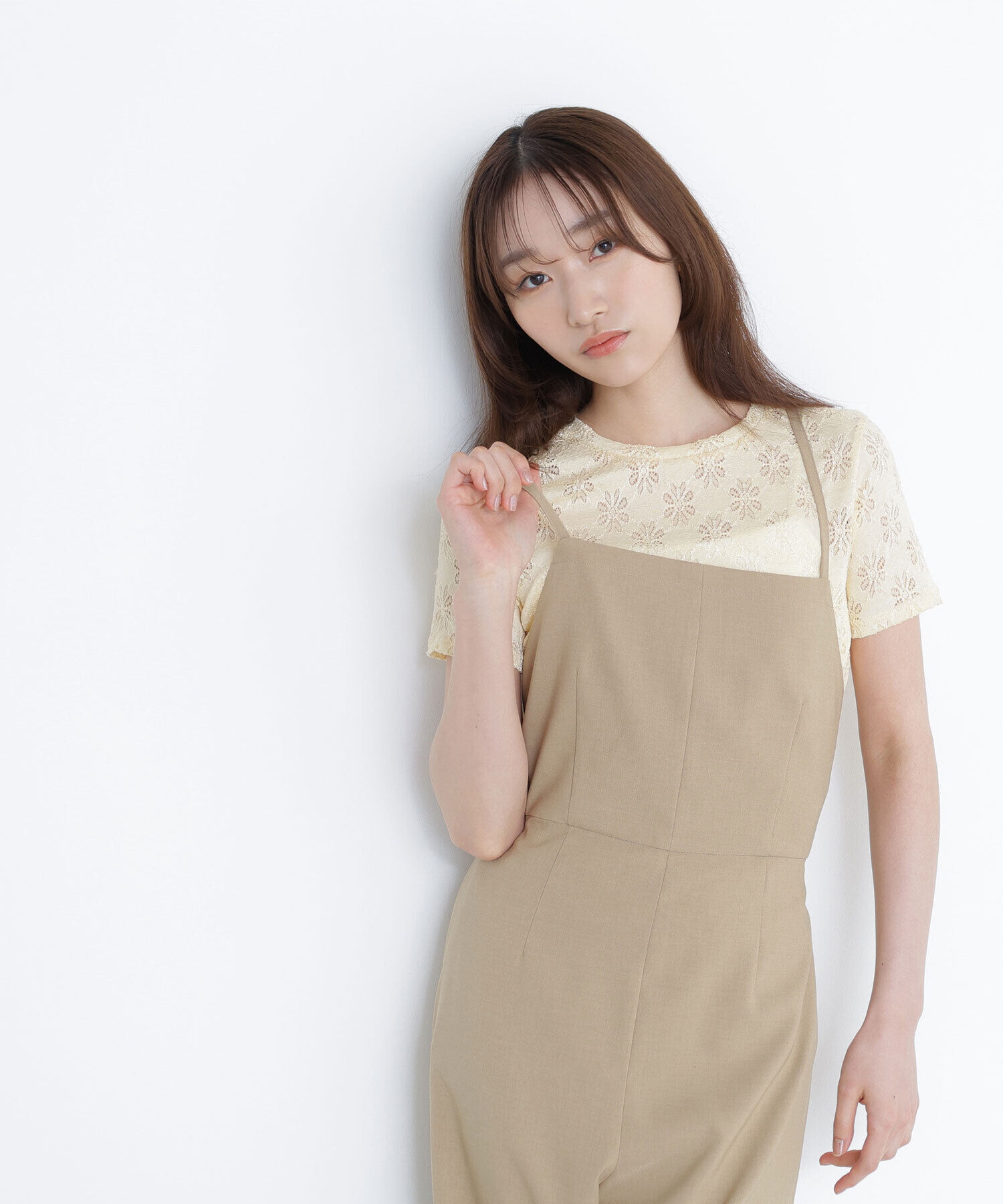  「カットレースTシャツ」|Tシャツ・カットソー|