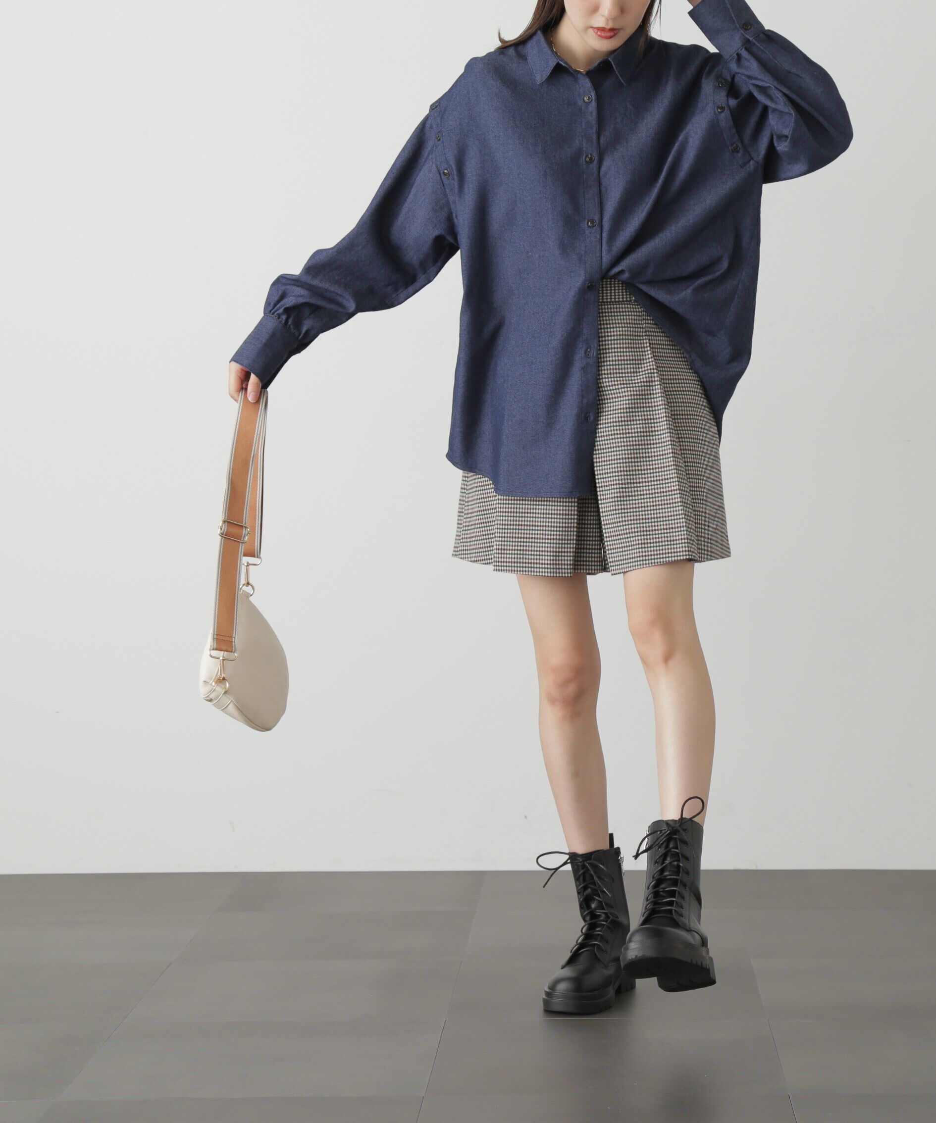  「アームスリットアソートシャツ」|シャツ・ブラウス|