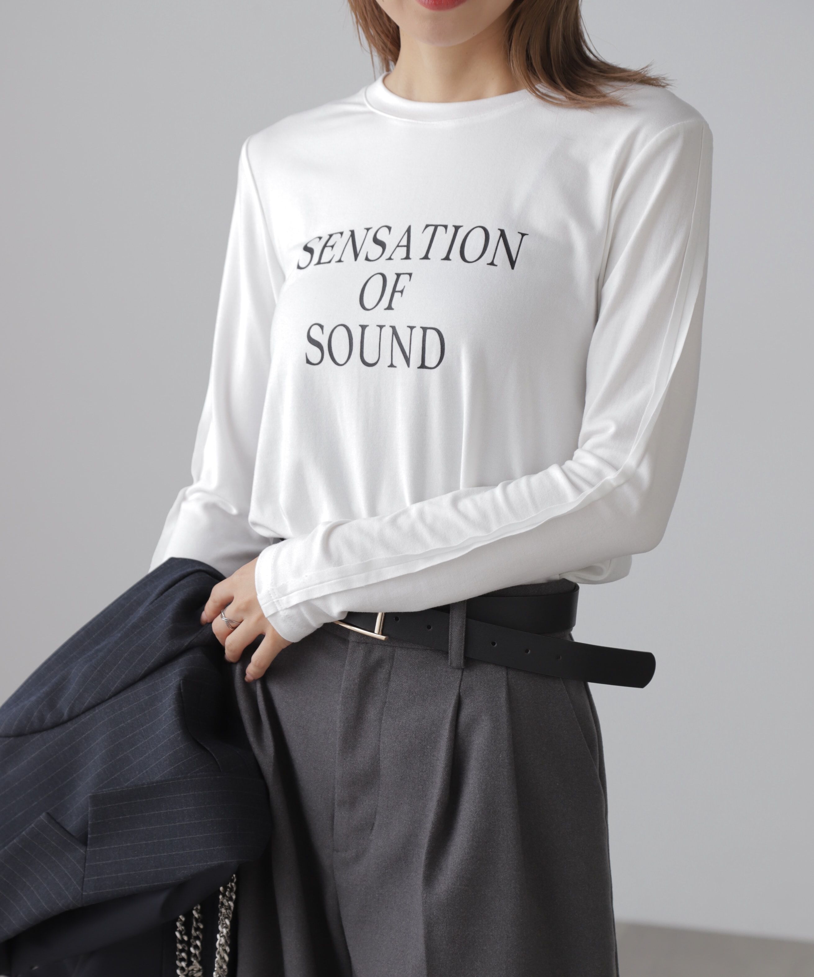  「シンプルロゴロンT」|Tシャツ・カットソー|