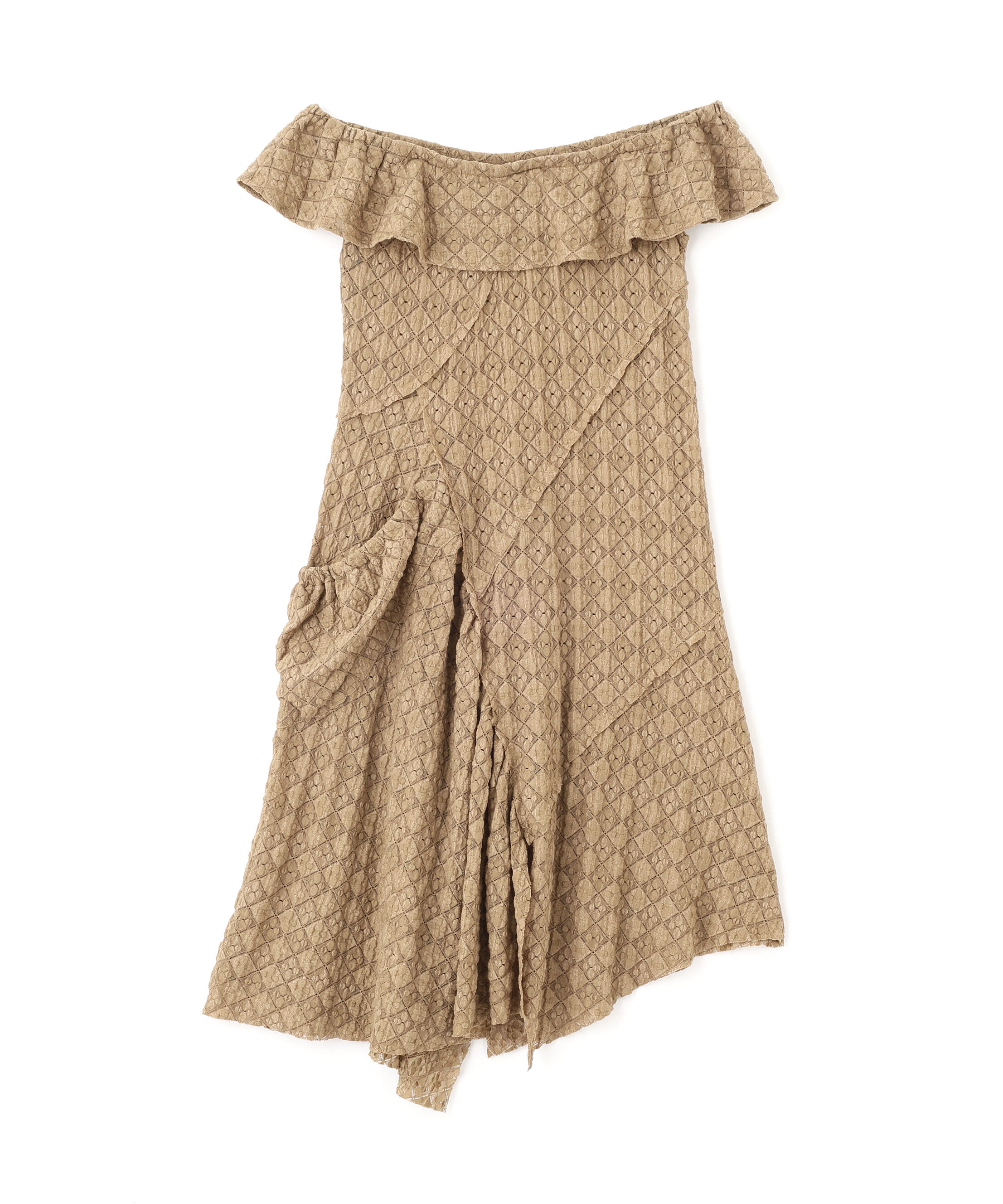  「イレヘムオフショルミニワンピース」|ワンピース|