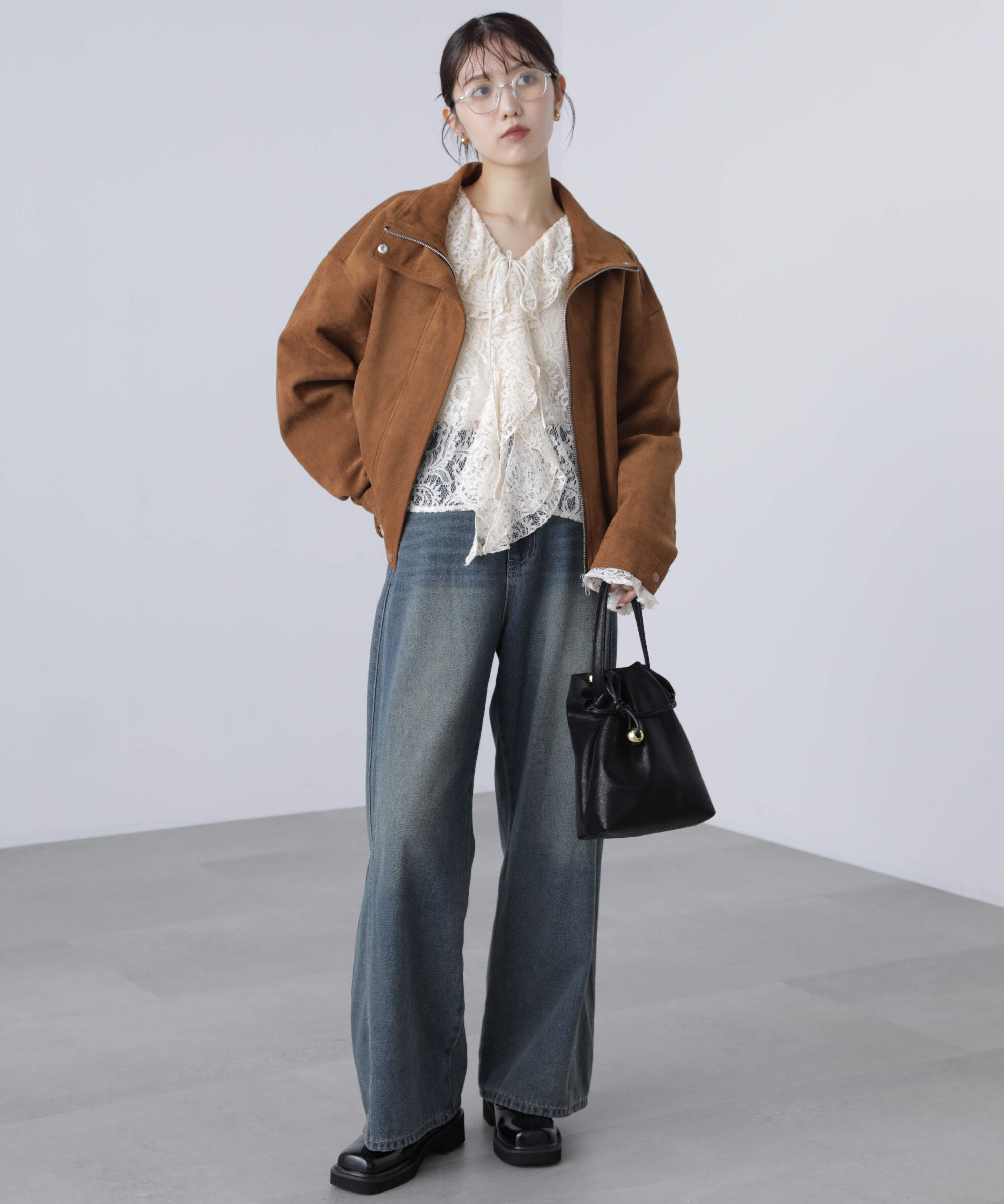  「ダブルラッフルフリルブラウス」|シャツ・ブラウス|