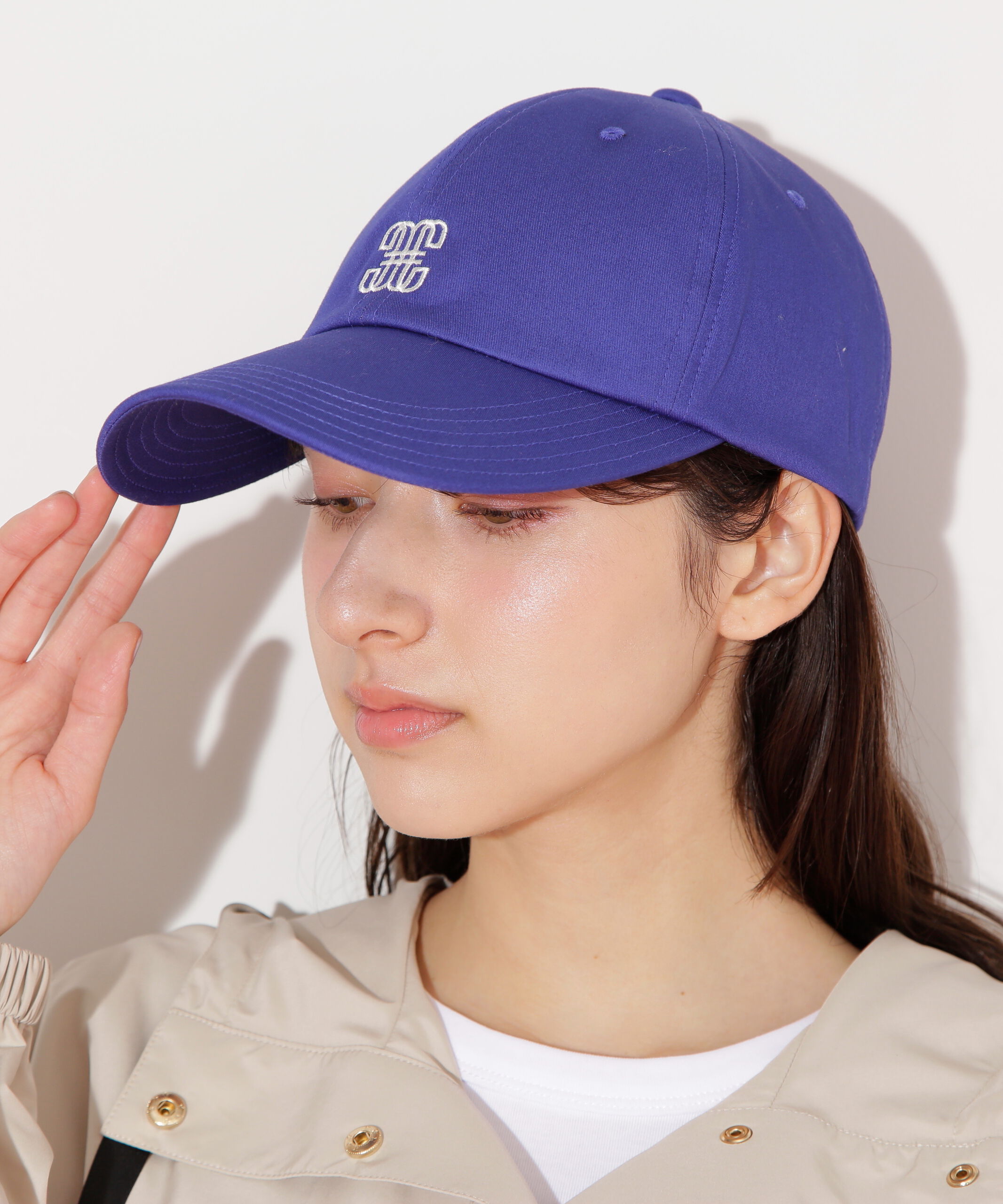  「JJ BASIC サンシェードバイザーキャップ」|その他|ブルー