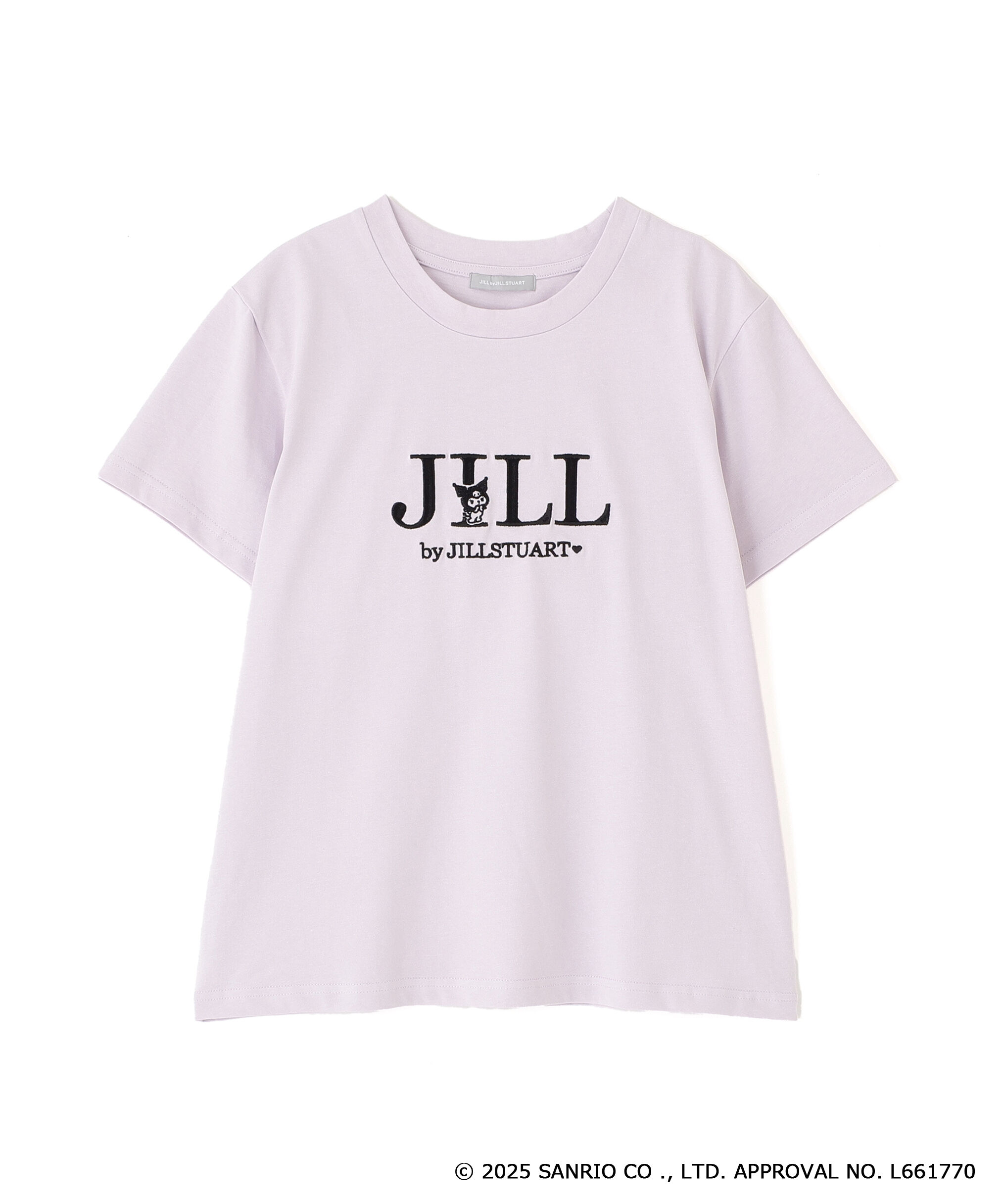  「＜マイメロディ＆クロミコラボ＞オーガニックコットン刺繍ロゴTシャツ」|Tシャツ・カットソー|