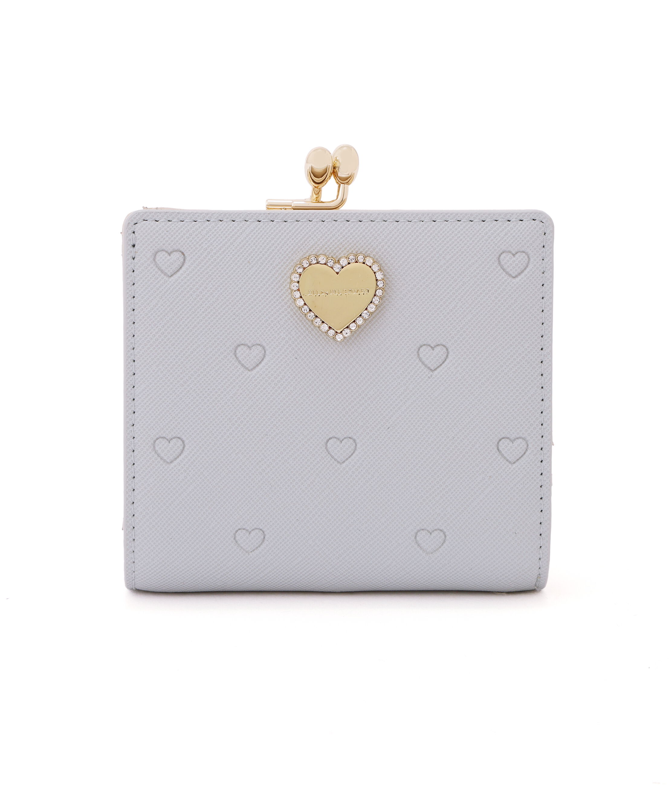  「エンボスハートがま口ウォレット」|財布|