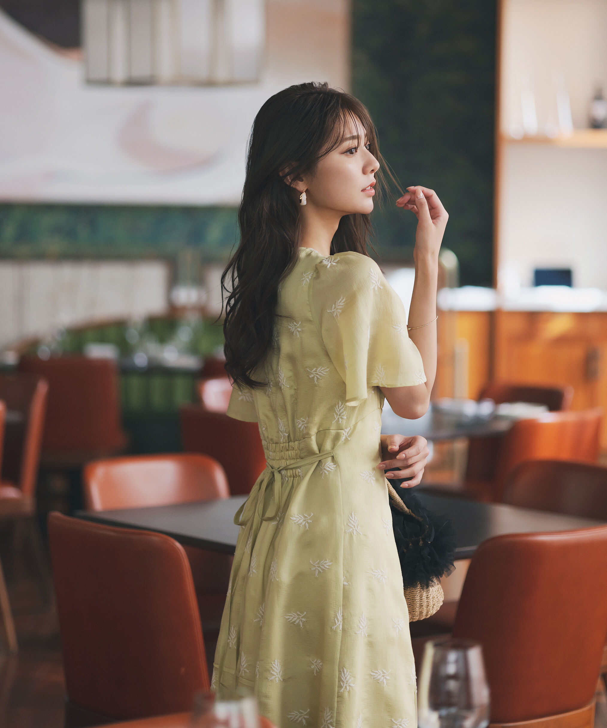 PROPORTION BODY DRESSING「花柄刺繍ワンピース」|ワンピース|